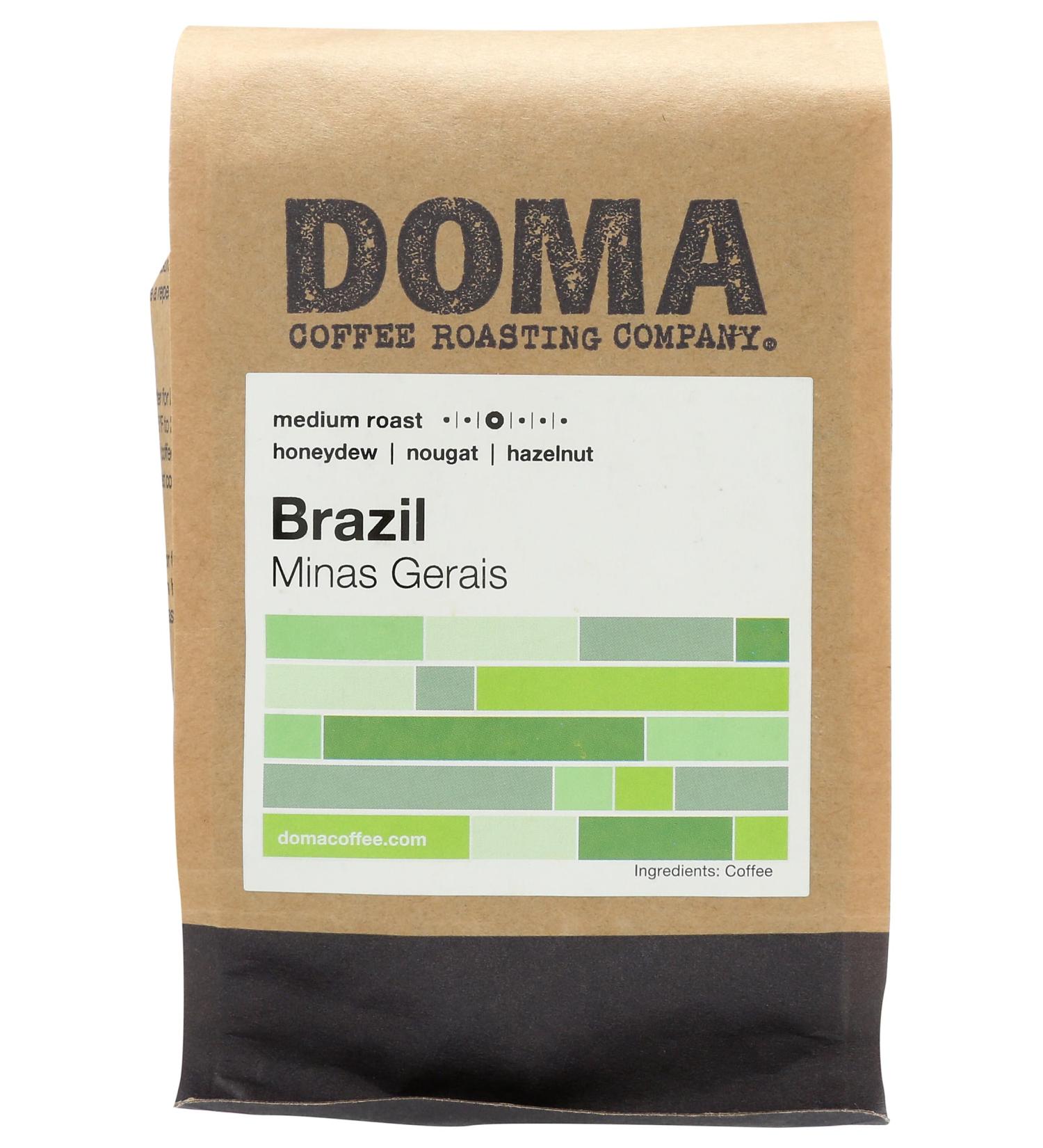 Doma Coffee Roasting Co Coffee Brazil 12 Ounce - Buy Online on GoSupps.com