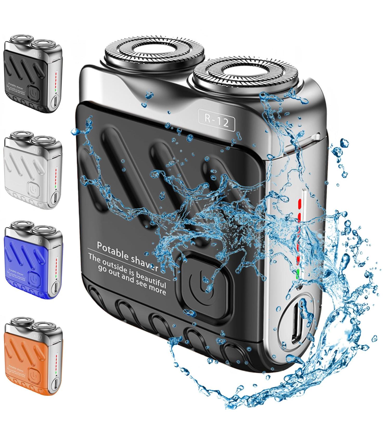 Beard Shaver Traveler Mini and Portable Suitcase Design Shaver Traveler Mini and Portable Suitcase Design Double-Ring Magnetic Cutter 2024 Men's Favorite Portable Mini Electrict Shaver (Black) - Buy Online on GoSupps.com