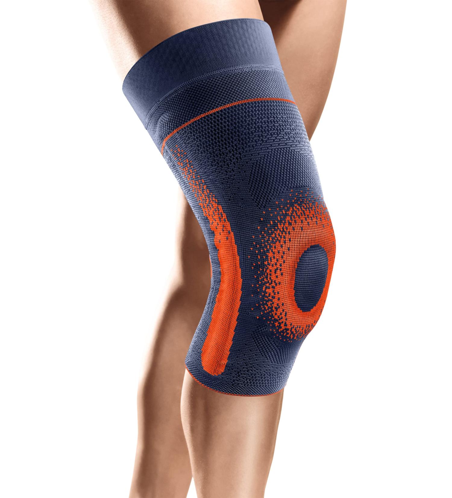 SPORLASTIC GENU-HiT SUPREME PLUS COMFORT knee support size 3 orange blue 07187 1 piece