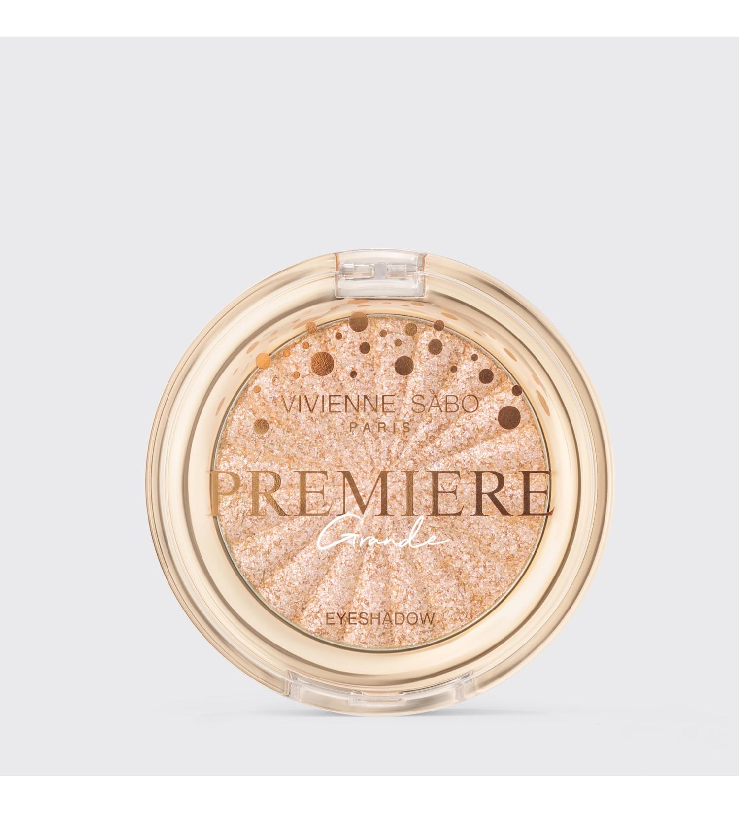  Vivienne Sab Vivienne Sabo Sparkling Mono Eyeshadow "Grande Premiere" Delicate Rose Gold Shine - Buy Online on GoSupps.com