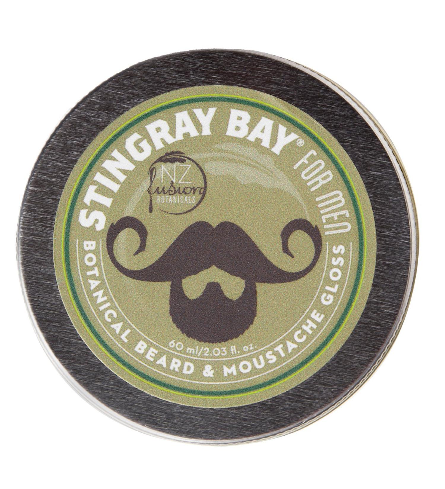 Organic Botanical Beard and Moustache Gloss and Wax for Natural Grooming - Buy Online on GoSupps.com