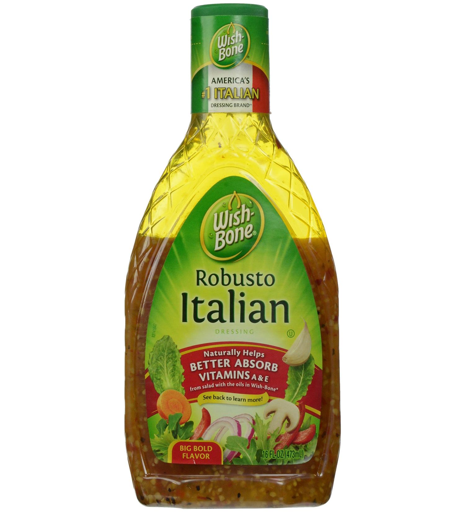 Wish-Bone Robusto Italian Dressing 15 fl oz - Authentic Flavor for Salads and Marinades - Buy Online on GoSupps.com