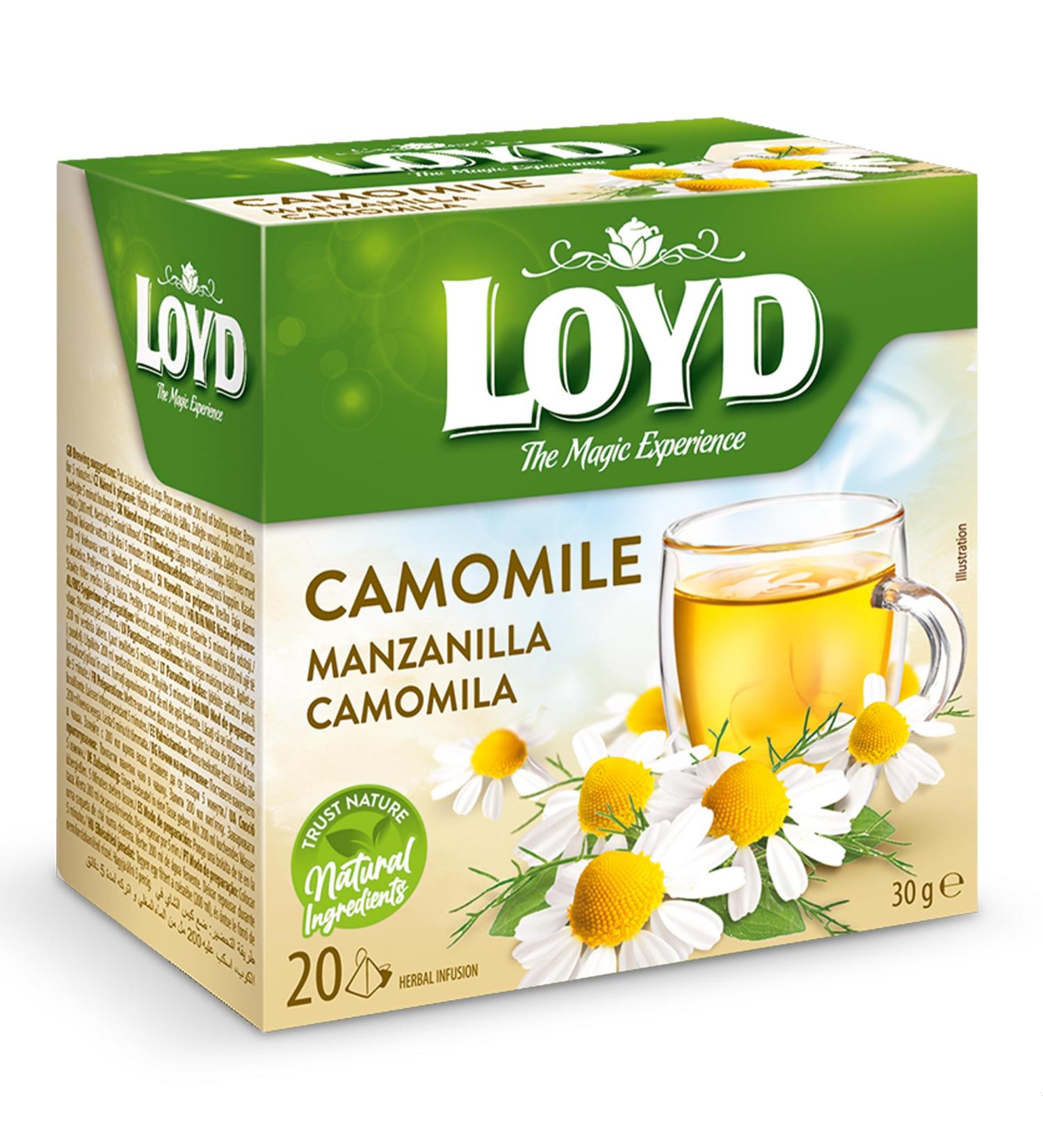 LOYD Tea - Camomile (6 Pack ) - Buy Online on GoSupps.com