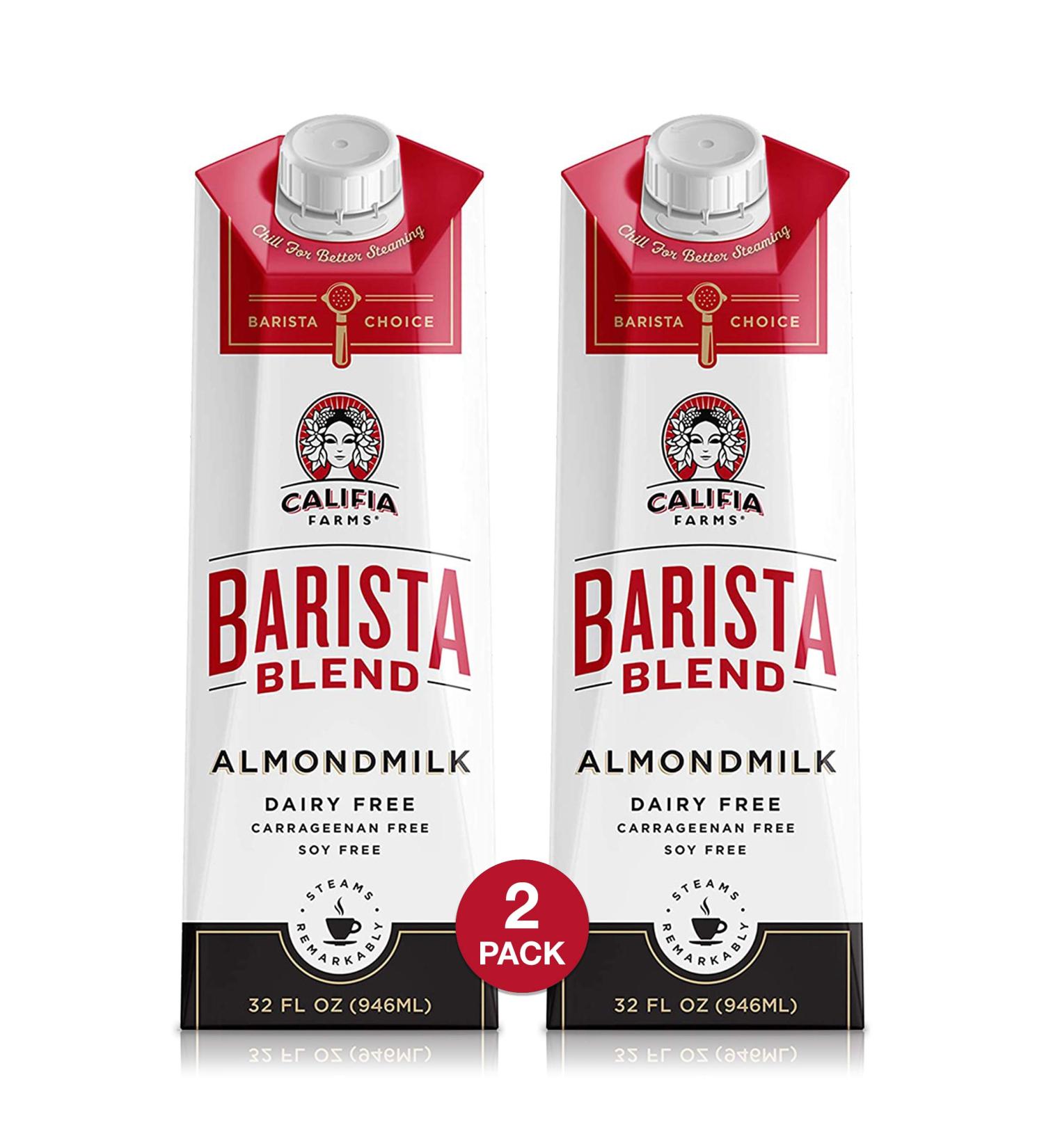 Califia Farms Barista Blend Almond Milk Original 32oz (2 Pack) - Buy Online on GoSupps.com