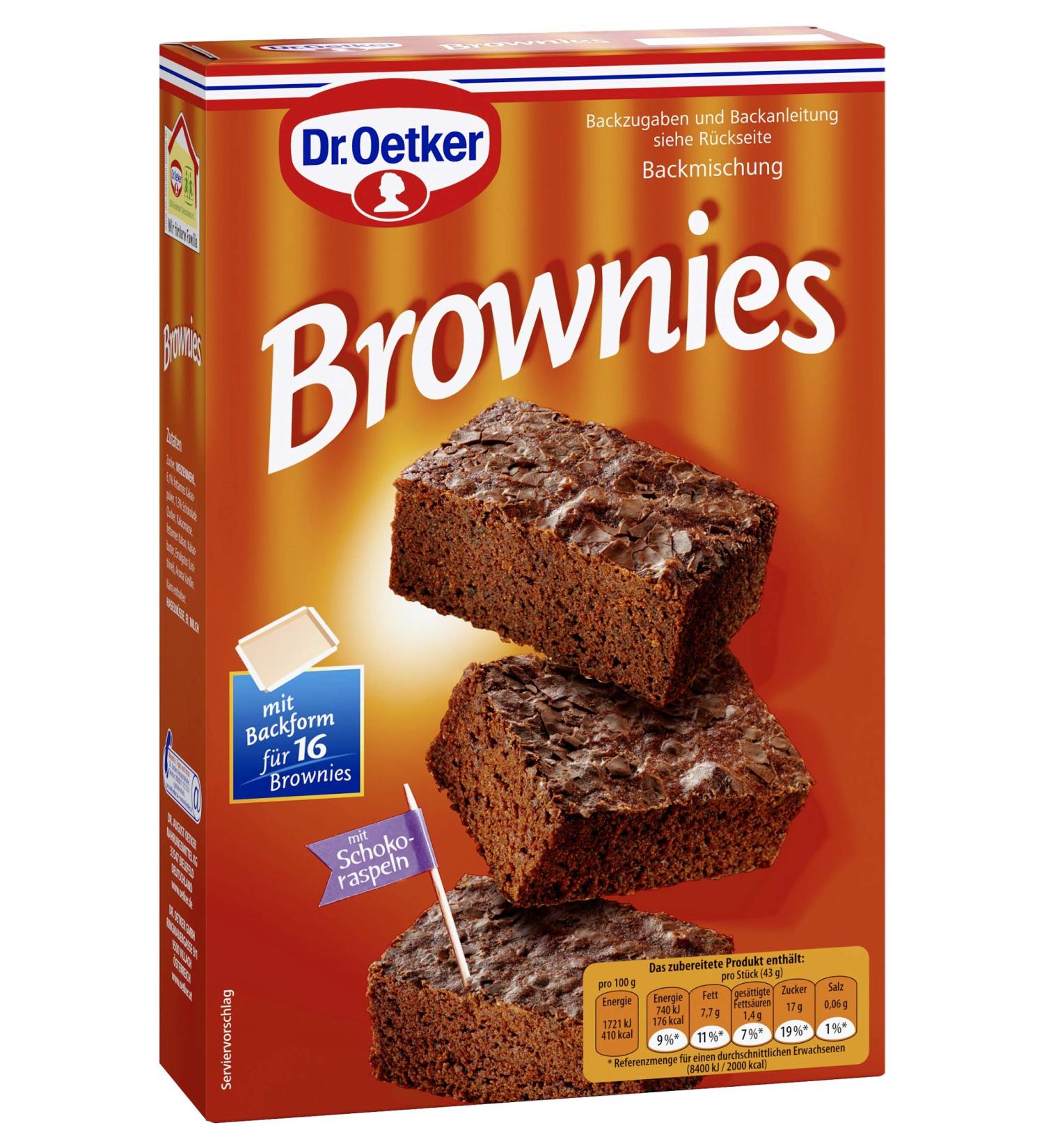 Buy Dr. Oetker Brownies 456g - Delicious International Shipping Available - Buy Online on GoSupps.com