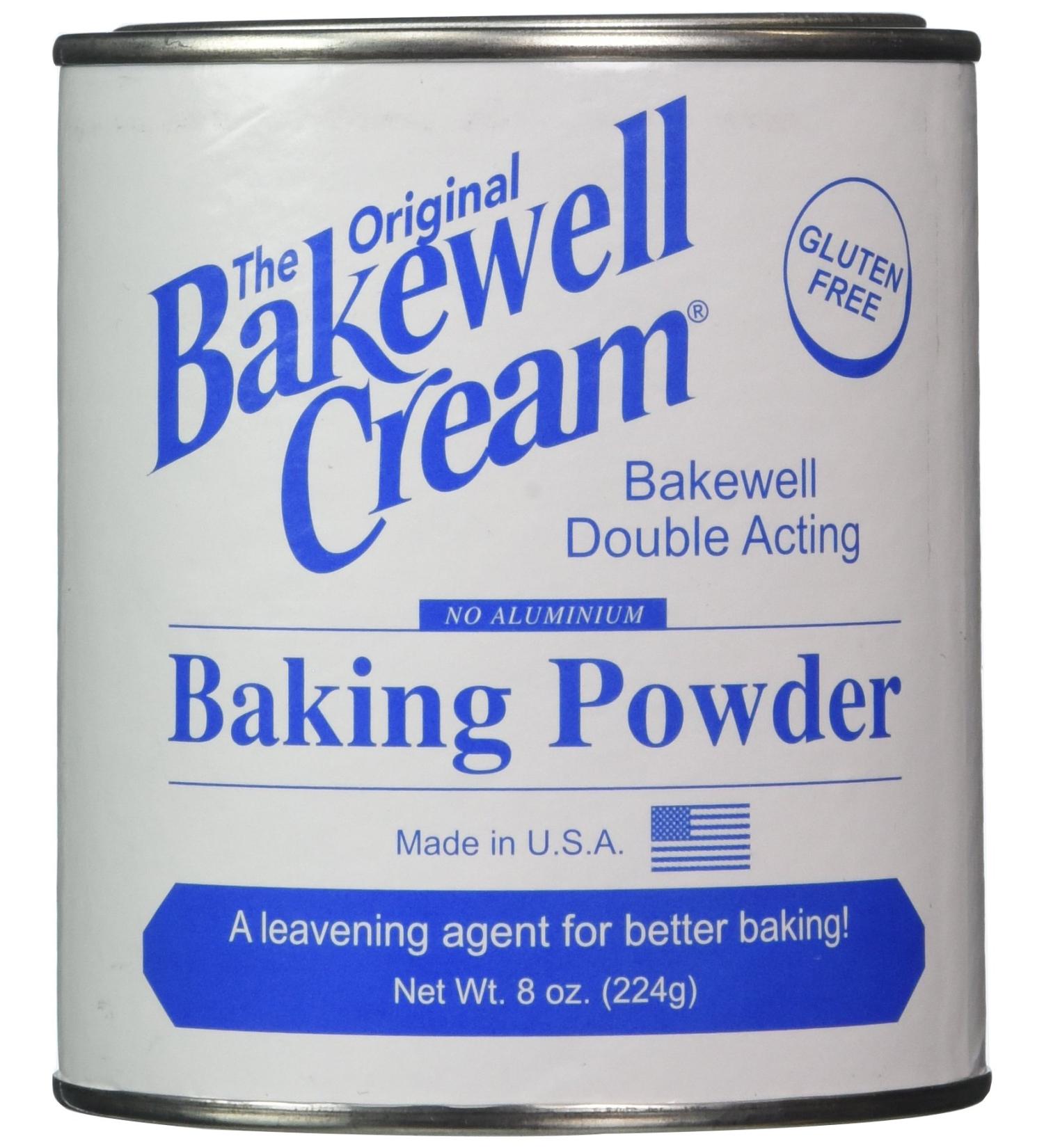 Bakewell Cream Baking Powder - 8 oz | Premium Baking Ingredient - Buy Online on GoSupps.com