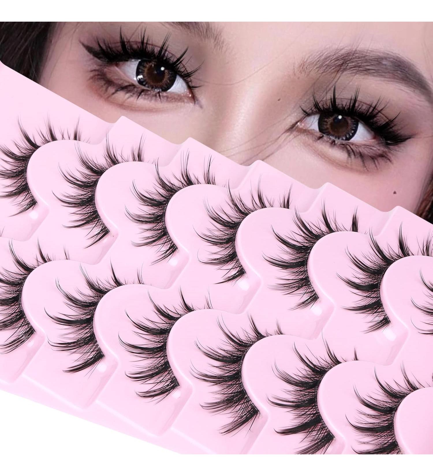 EYDEVRO Manga Lashes Natural Look Anime Lashes - Clear Band - Buy Online on GoSupps.com