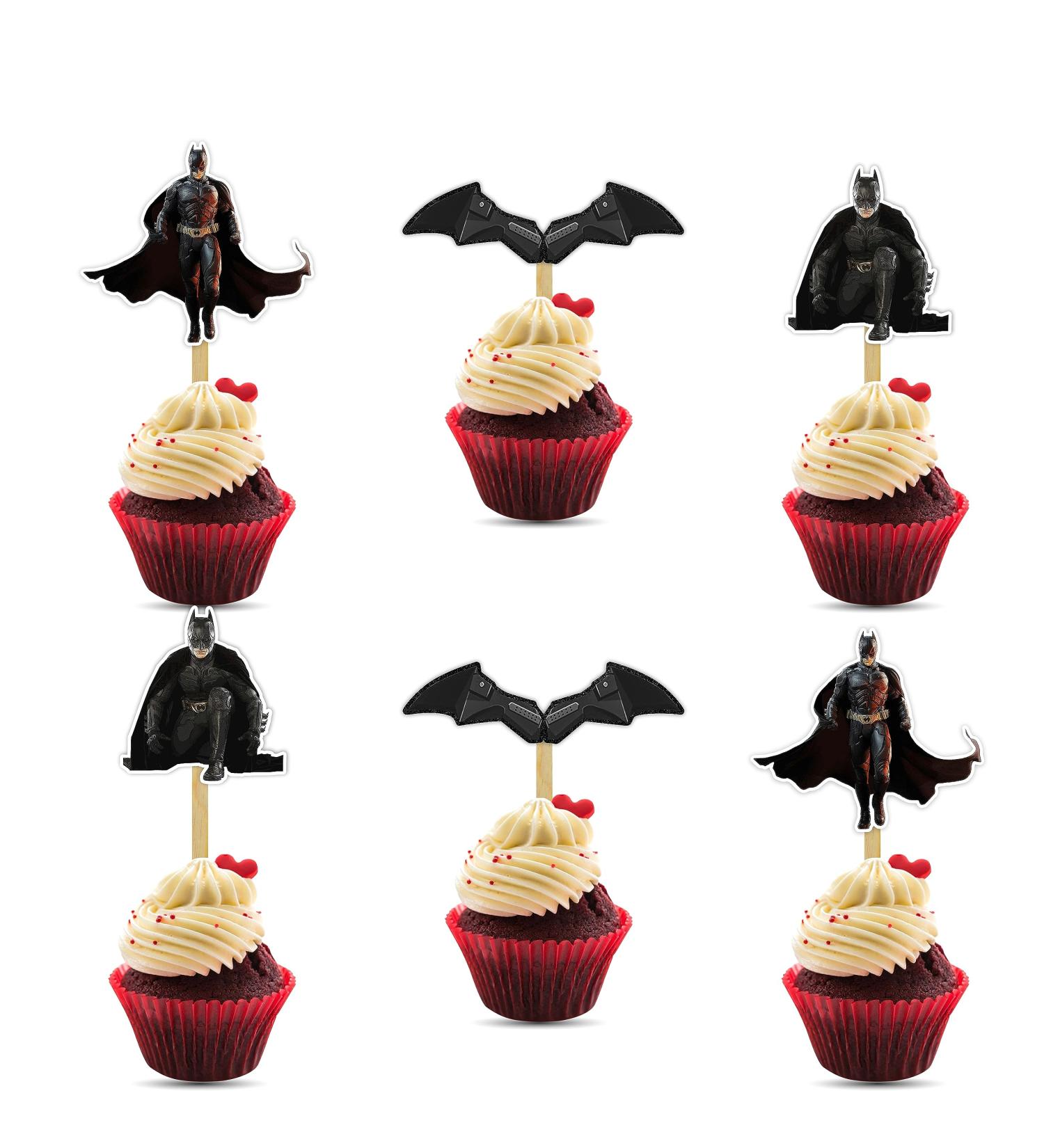 BAT Set Seyal- Batman Cupcake Topper - Buy Online on GoSupps.com