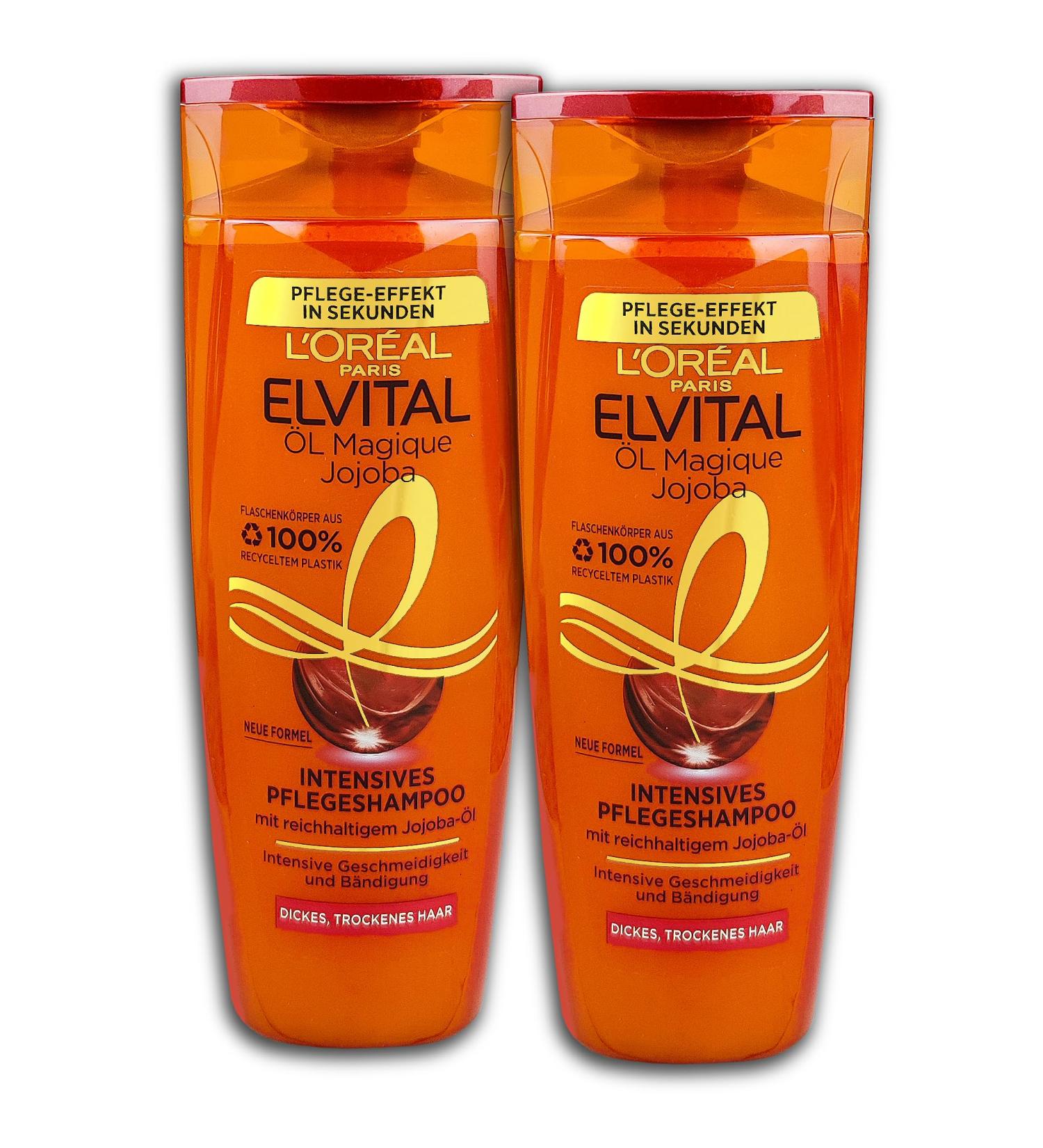 L'OR AL Elvital Magic Jojoba Oil Shampoo 2 x 300 ml