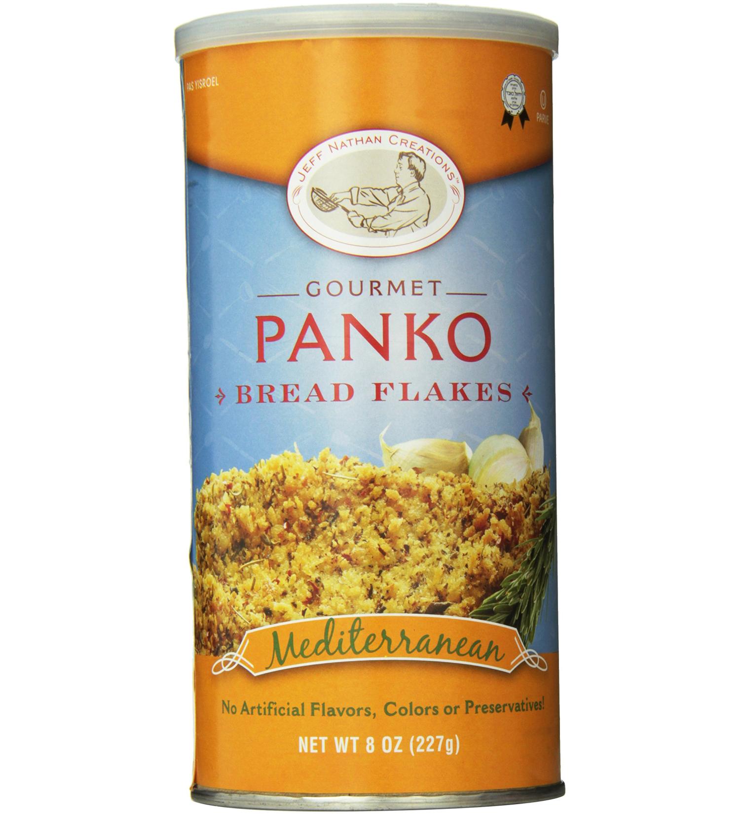 Jeff Nathan Creations Chef Gourmet Panko Bread Flakes - Italian & Mediterranean Blend 8oz - Pack of 1 - Buy Online on GoSupps.com