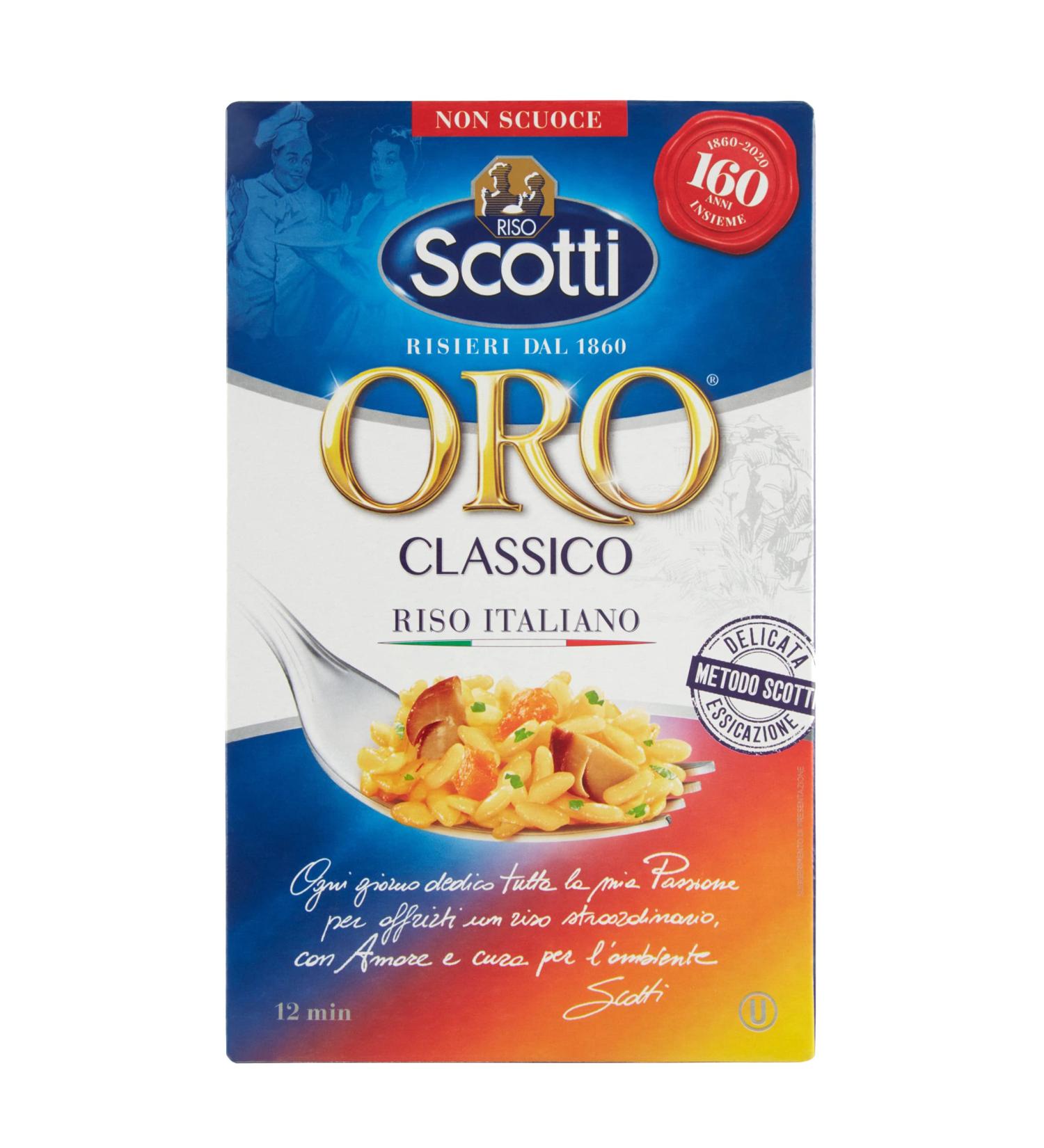  Riso Scotti scotti RISO SELEZIONE ORO Classic Italian Rice 1kg Pack of 6 - Buy Online on GoSupps.com