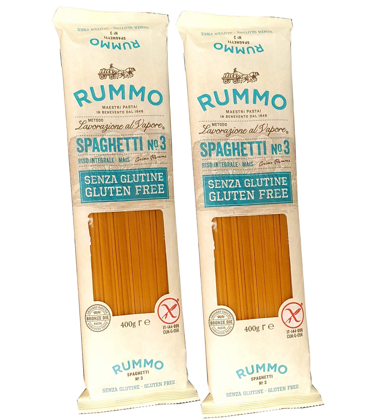 Gluten Free Spaghetti Pasta Rummo 2 packs x 400 gr
