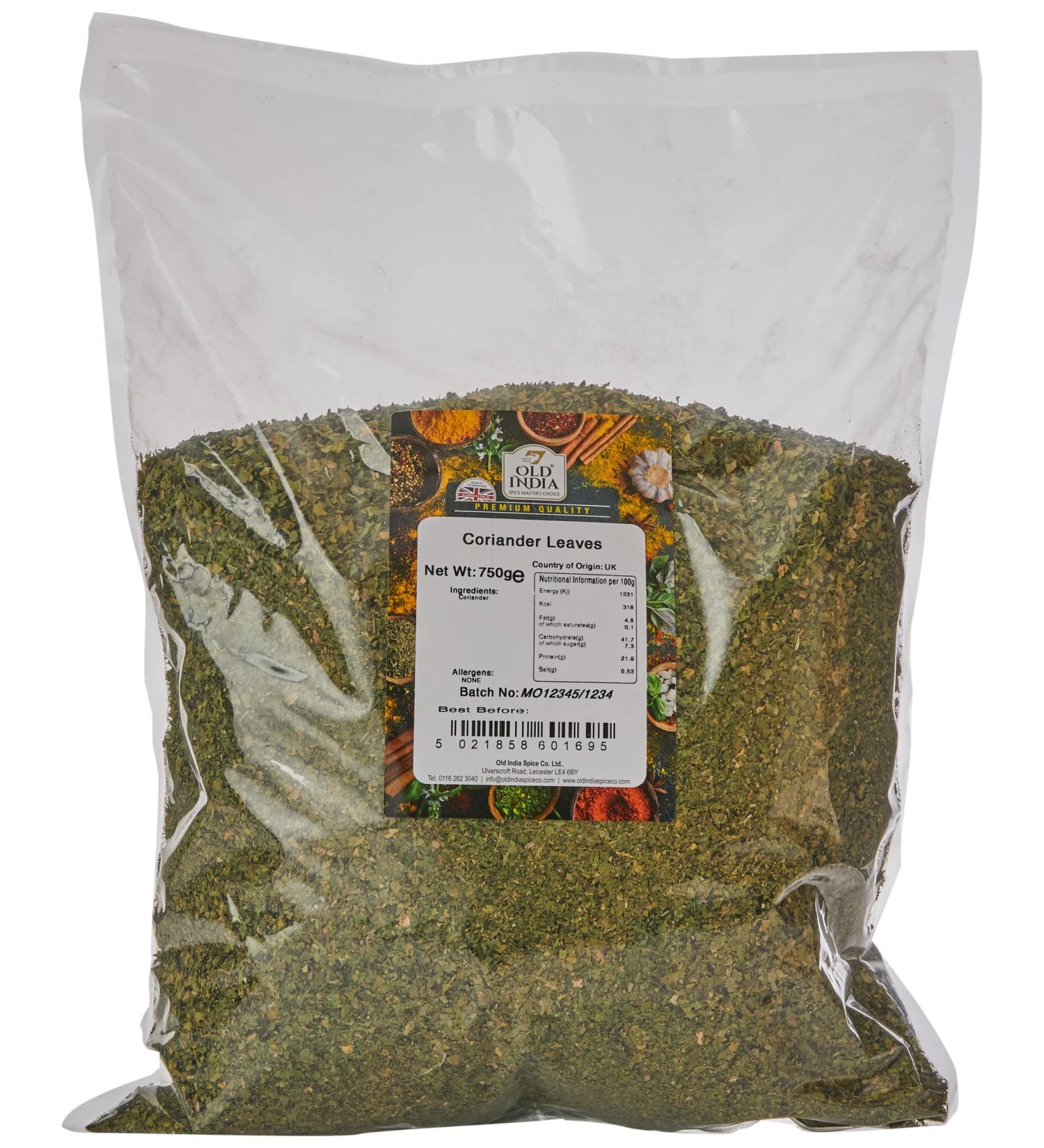 Old India Coriander Leaves 750g - Premium Quality | Pack of 1 - Buy Online on GoSupps.com