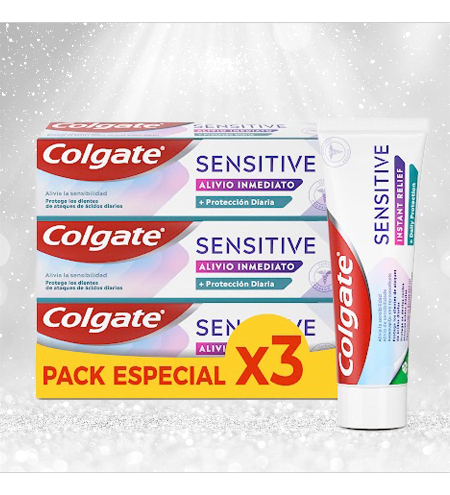 Colgate Sensitive Instant Toothpaste 3 Pack x 75ml Daily Protection Sensitive Teeth Sealing & Repairing Sensitive Areas - Buy Online on GoSupps.com