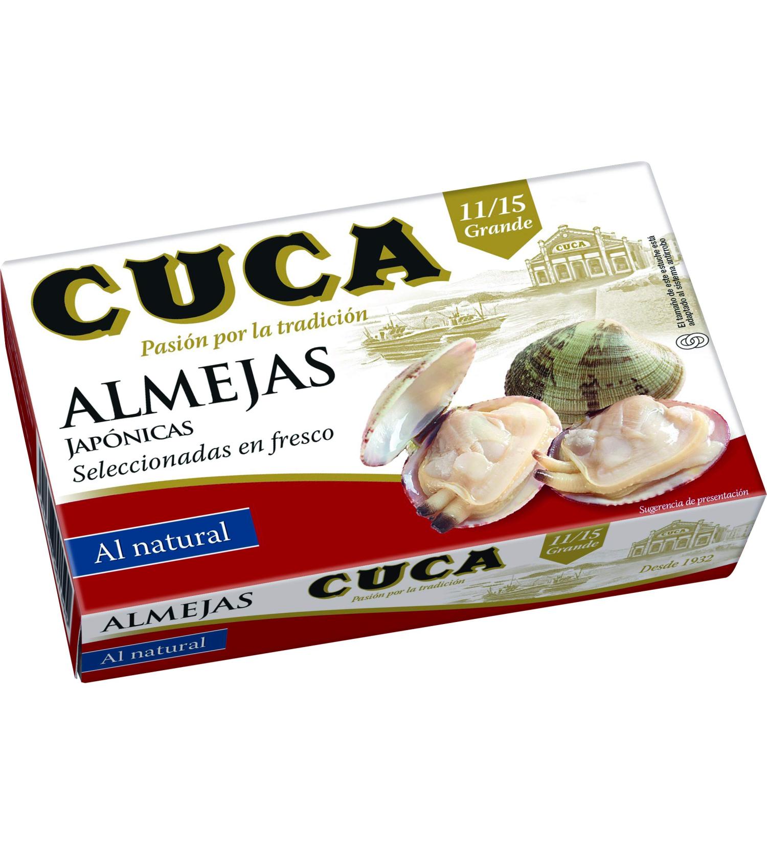 Clams in brine 65 Grs - Spanish Clams