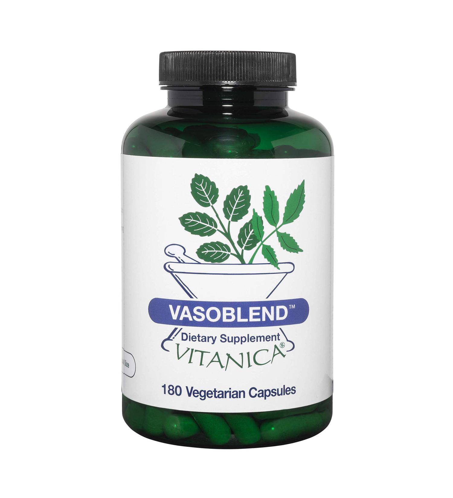 Vitanica VasoBlend Cardiovascular Support 180 Capsules - Vegan/Vegetarian Formula - Buy Online on GoSupps.com