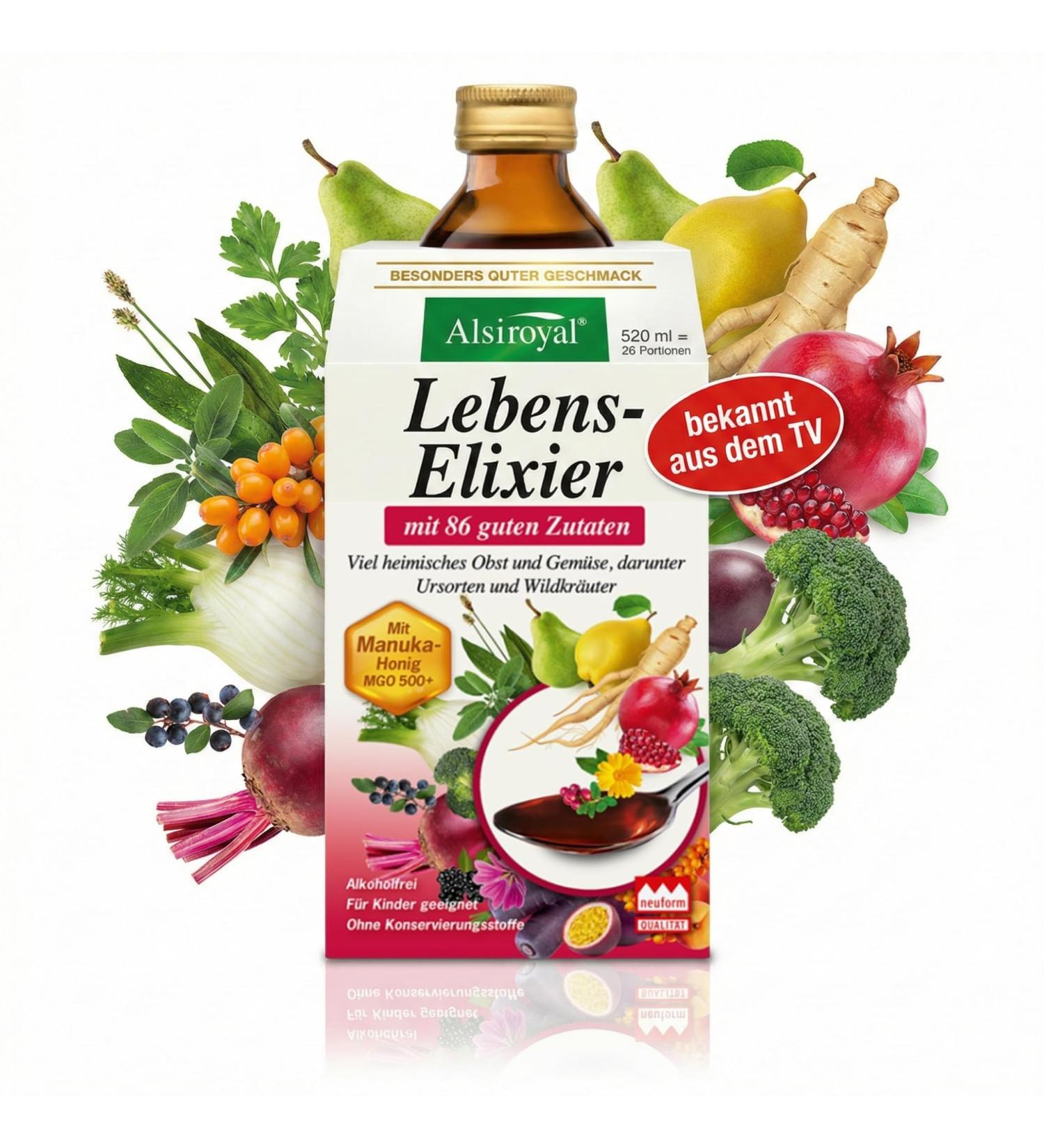  Alsiroyal Elixir of Life (0.5 L) - Buy Online on GoSupps.com