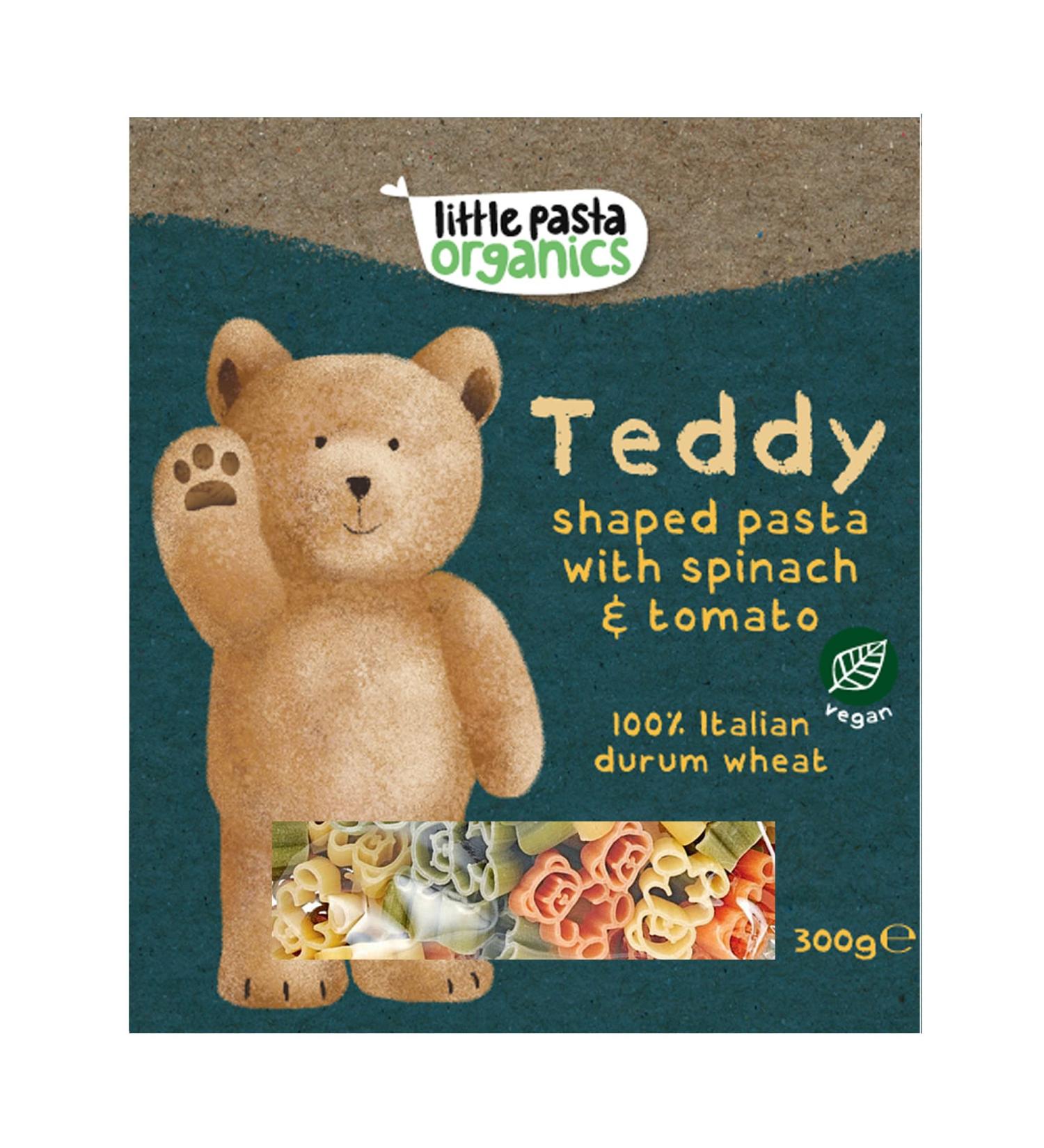 Little Pasta Organics Teddy Shaped Pasta (Pack of 1) - Buy Online on GoSupps.com