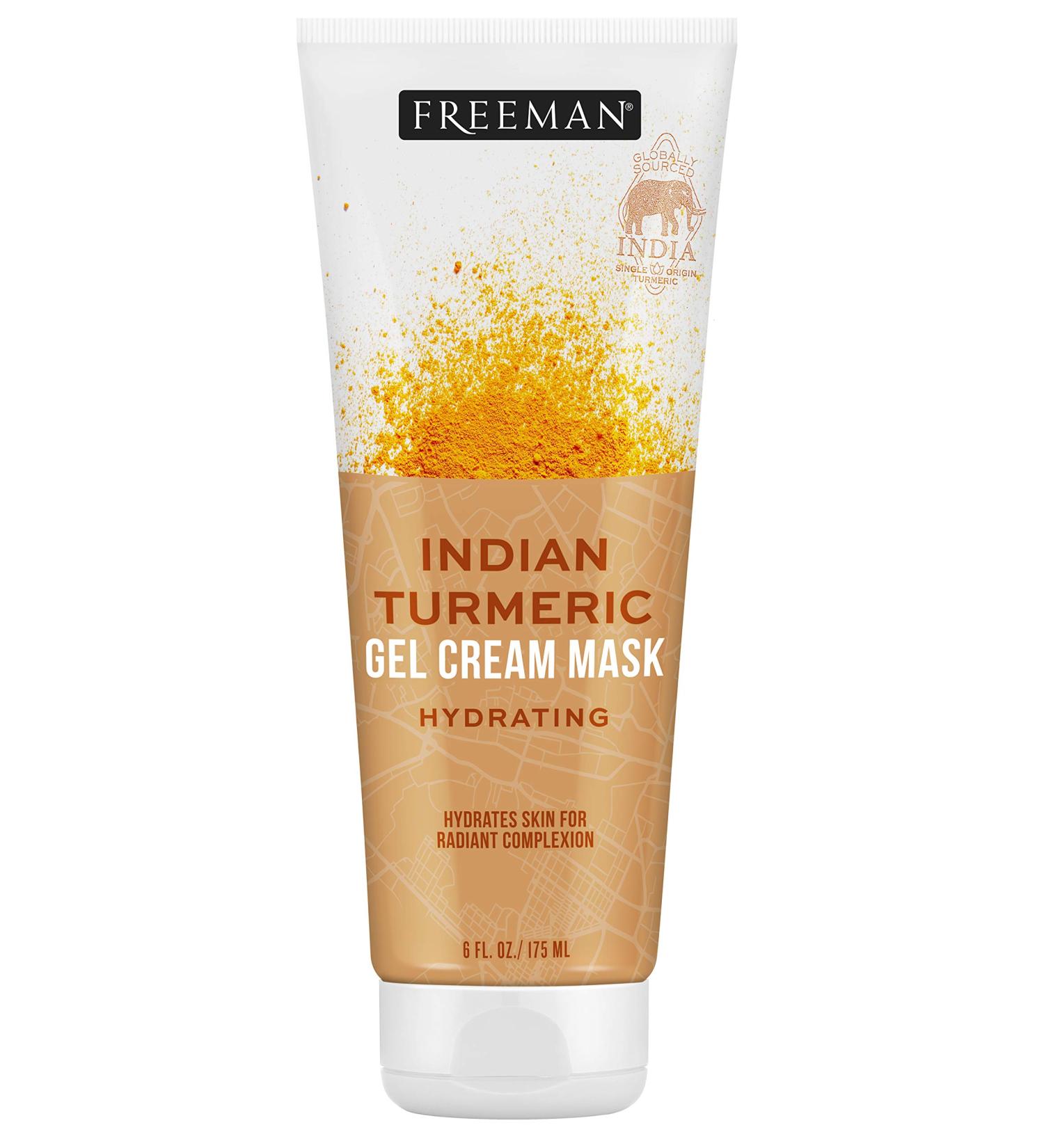 Freeman Beauty Indian Turmeric Gel Cream Beauty Mask 6 fl oz (175 ml)