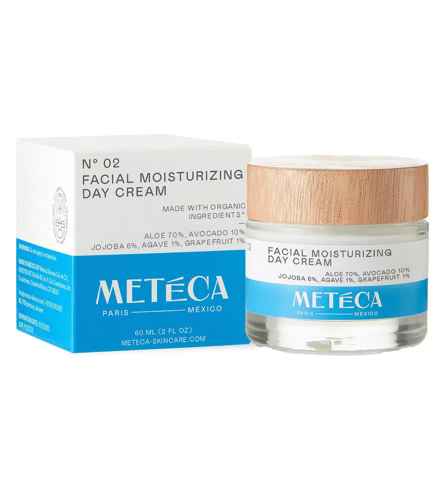 Natural Facial Moisturizing Day Cream | Hydrate & Matify with Mexican Ingredients | Ideal Makeup Base - Buy Online on GoSupps.com