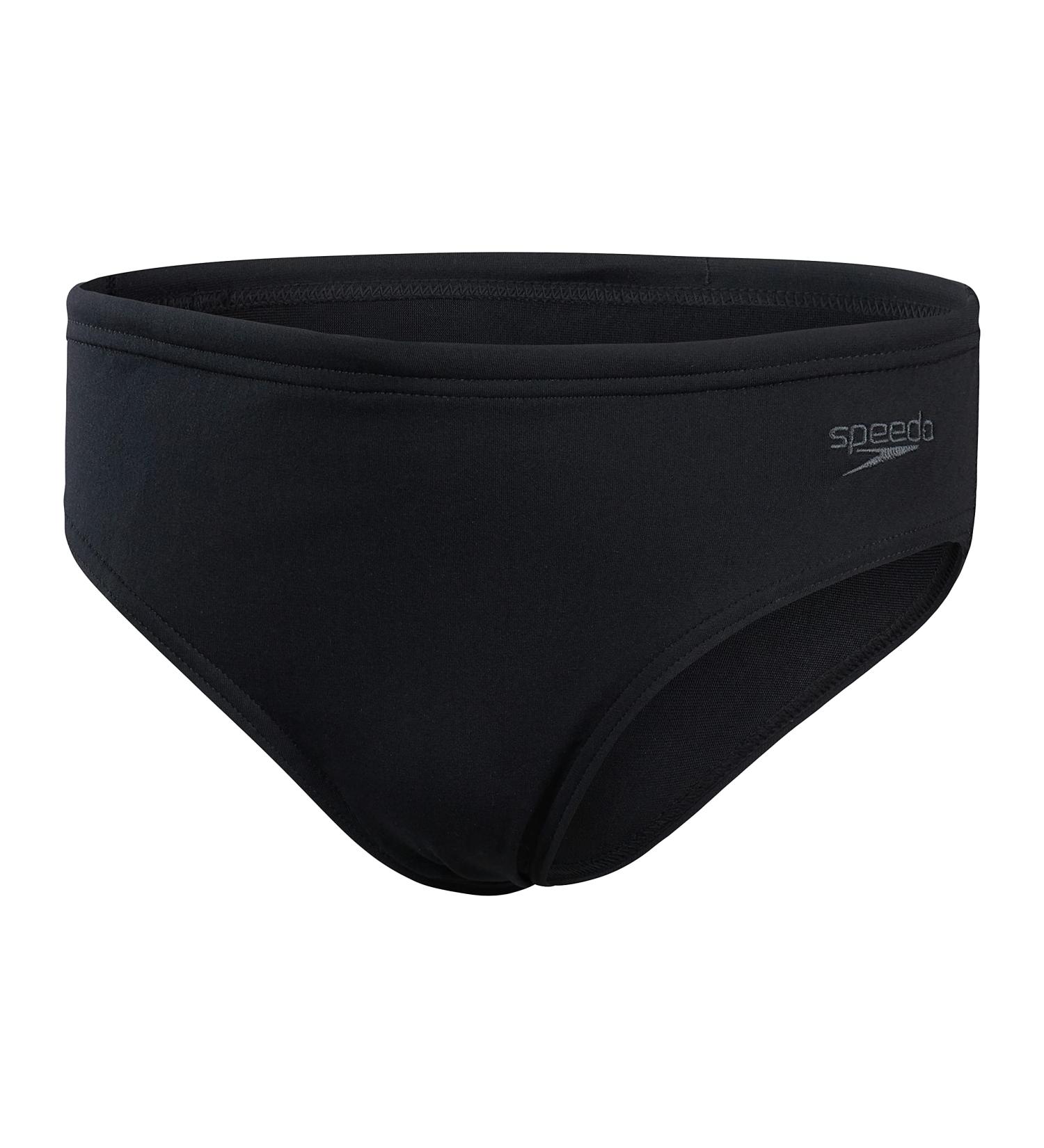 Buy Speedo Boys Eco Endurance+ 6.5cm Swim Trunks - Black Ages 5-6 | International Shipping - Buy Online on GoSupps.com
