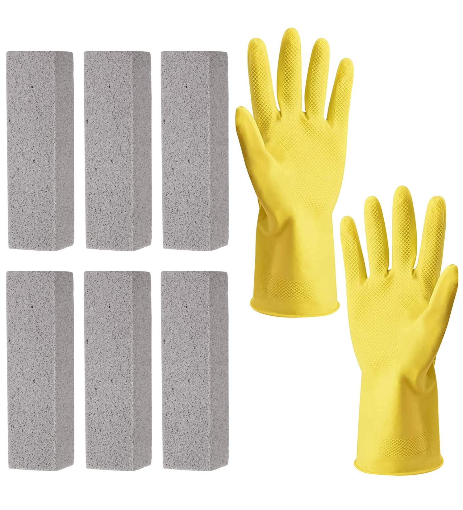 Everdrop Pumice Stone Cleaning Block - 7-Piece Grill & Oven Cleaner for Effortless Brick & Stone Cleaning - Buy Online on GoSupps.com