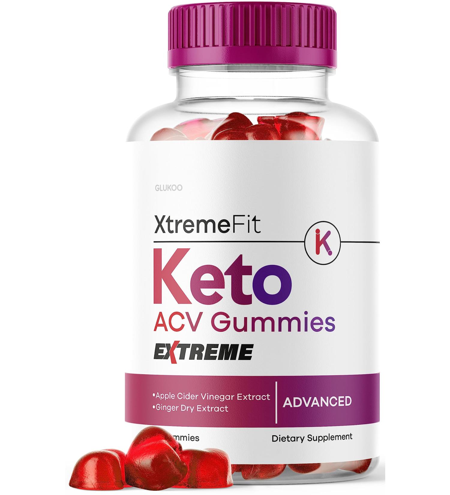 Xtremefit Keto ACV Gummies - Advanced Weight Loss Tank | 30-Day Supply - Buy Online on GoSupps.com