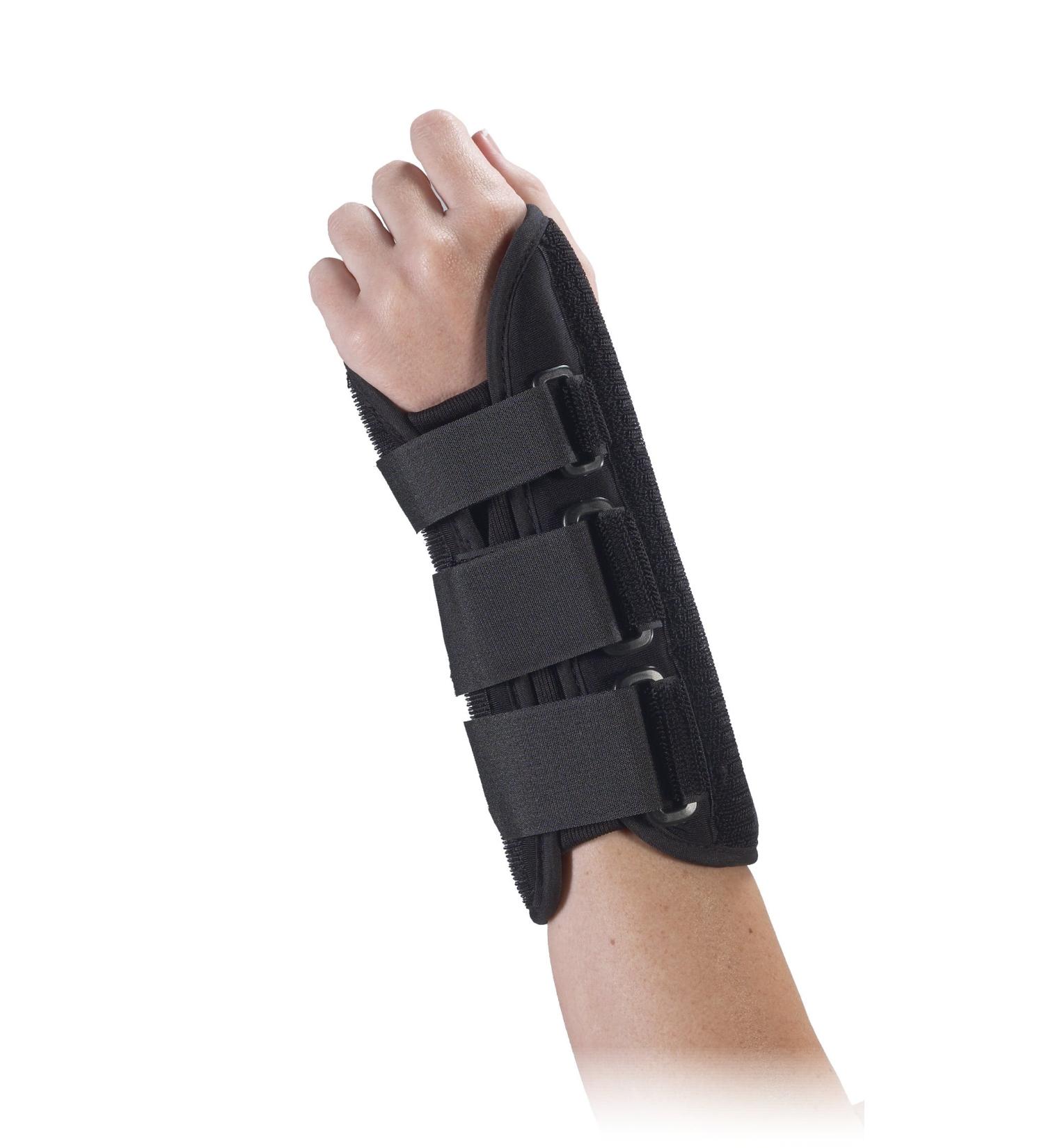8 Inch Premium Spica Left Wrist Brace Black X-Large