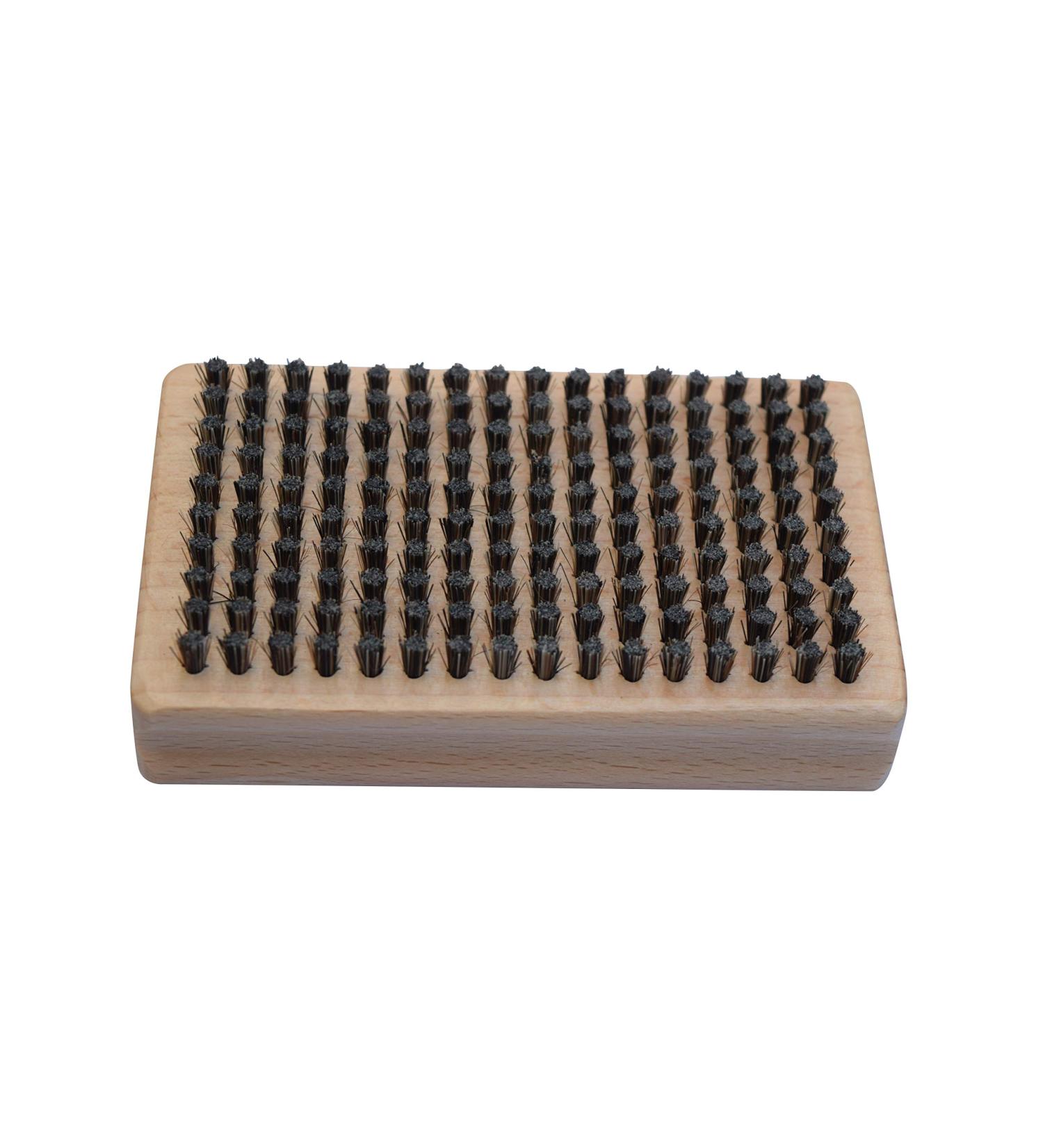 Mt. Sun Gear Horse Hair Ski Tuning Wax Brush - 120mm x 70mm Rectangle Shape - Buy Online on GoSupps.com