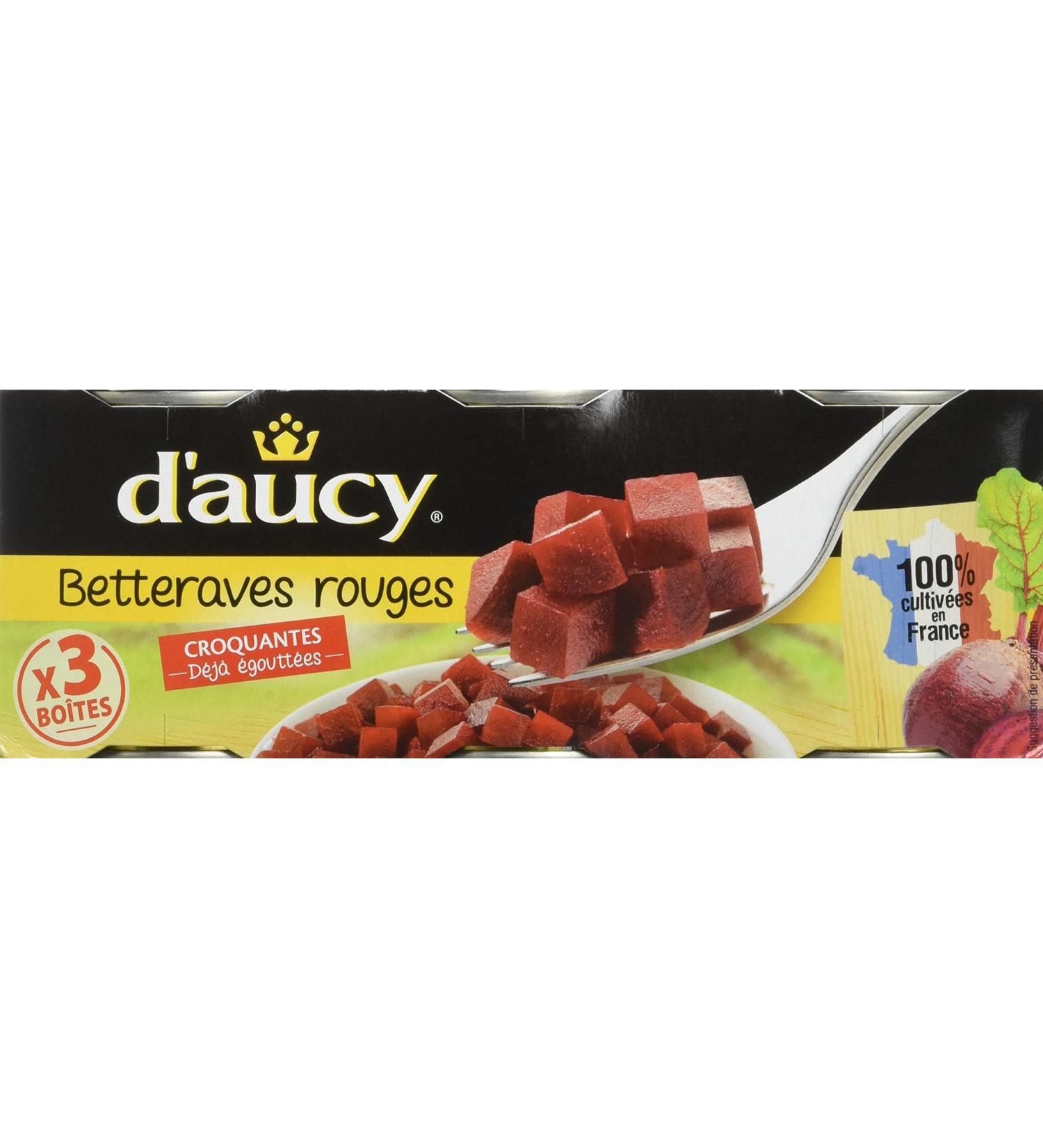 d'aucy Red Beets Sous Vide 3 x 140g - Pack of 4 - Buy Online on GoSupps.com