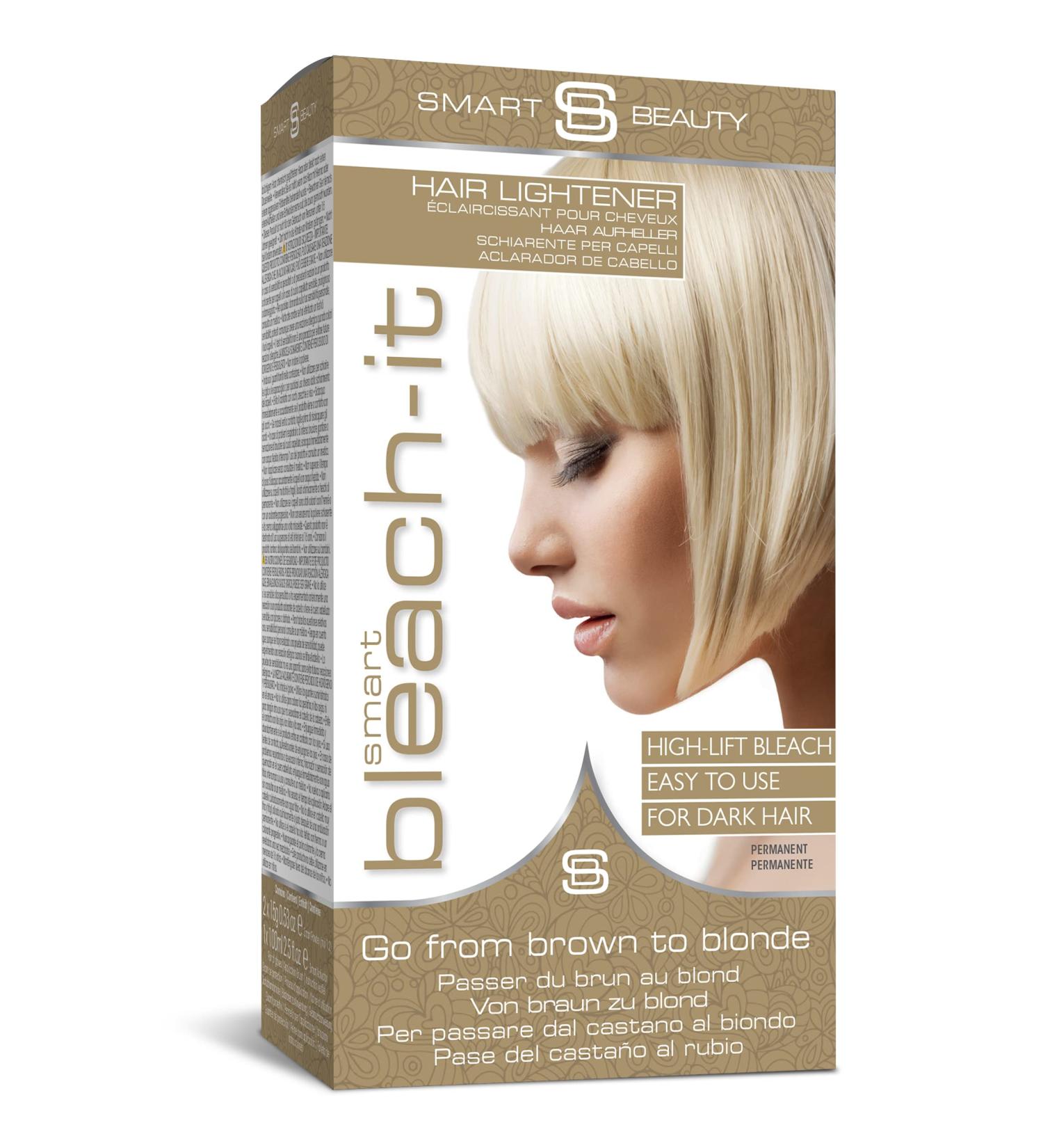 Smart Beauty Blonde Bleach-It Hair Lightener for Dark Hair - Ideal for Highlighting & Pastel Hair Color - Vegan & Cruelty-Free - Buy Online on GoSupps.com