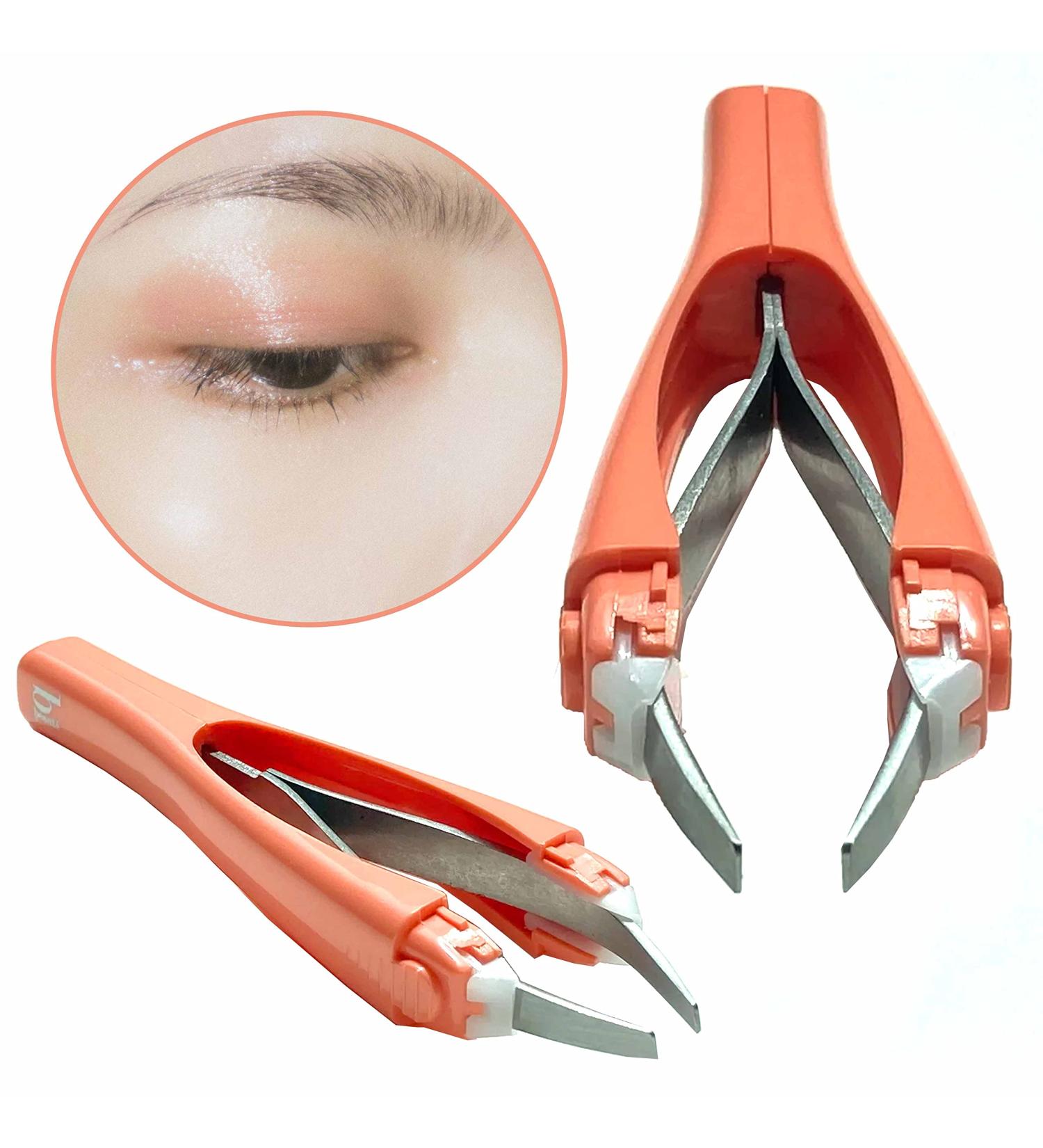 Precision Slant Tip Tweezers for Eyebrow Hair Removal - Makeup Tool - Buy Online on GoSupps.com