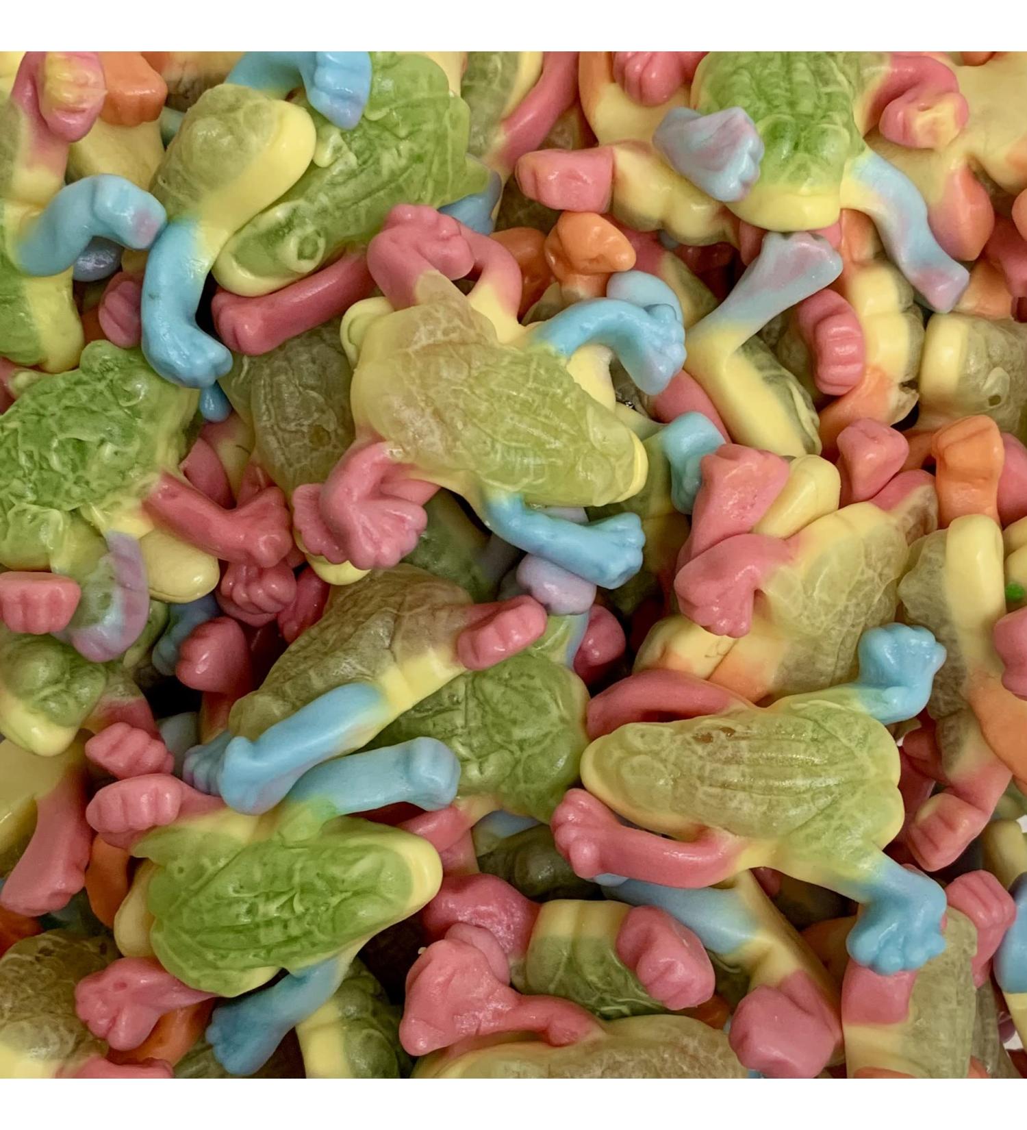 Tropical Frogs 350g Share Bag by The Gourmet Sweet Company