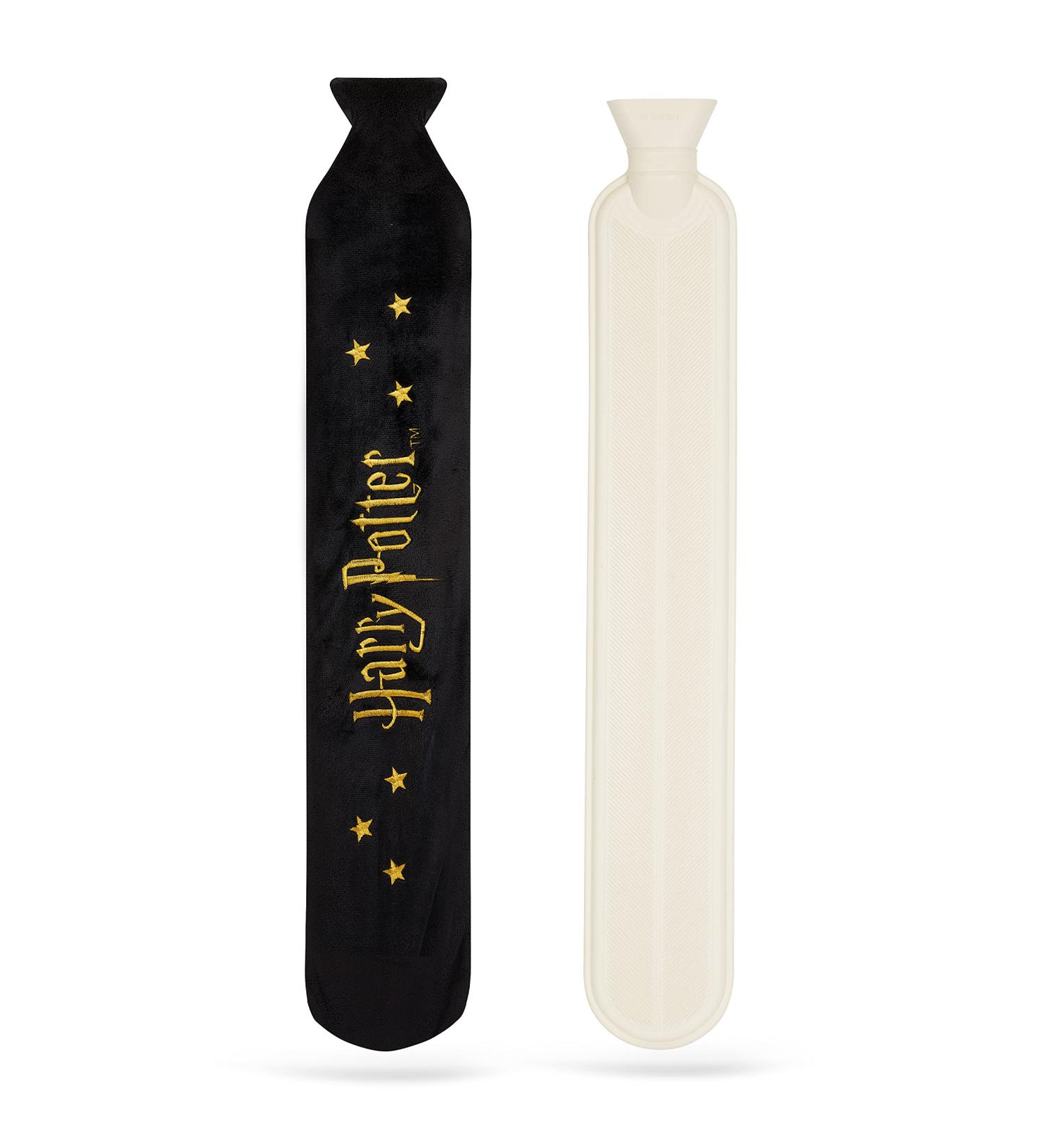 Harry Potter Long Hot Water Bottle with Cover 2L - Shoulder & Neck Relief | Perfect Harry Potter Gift for All Ages - Buy Online on GoSupps.com