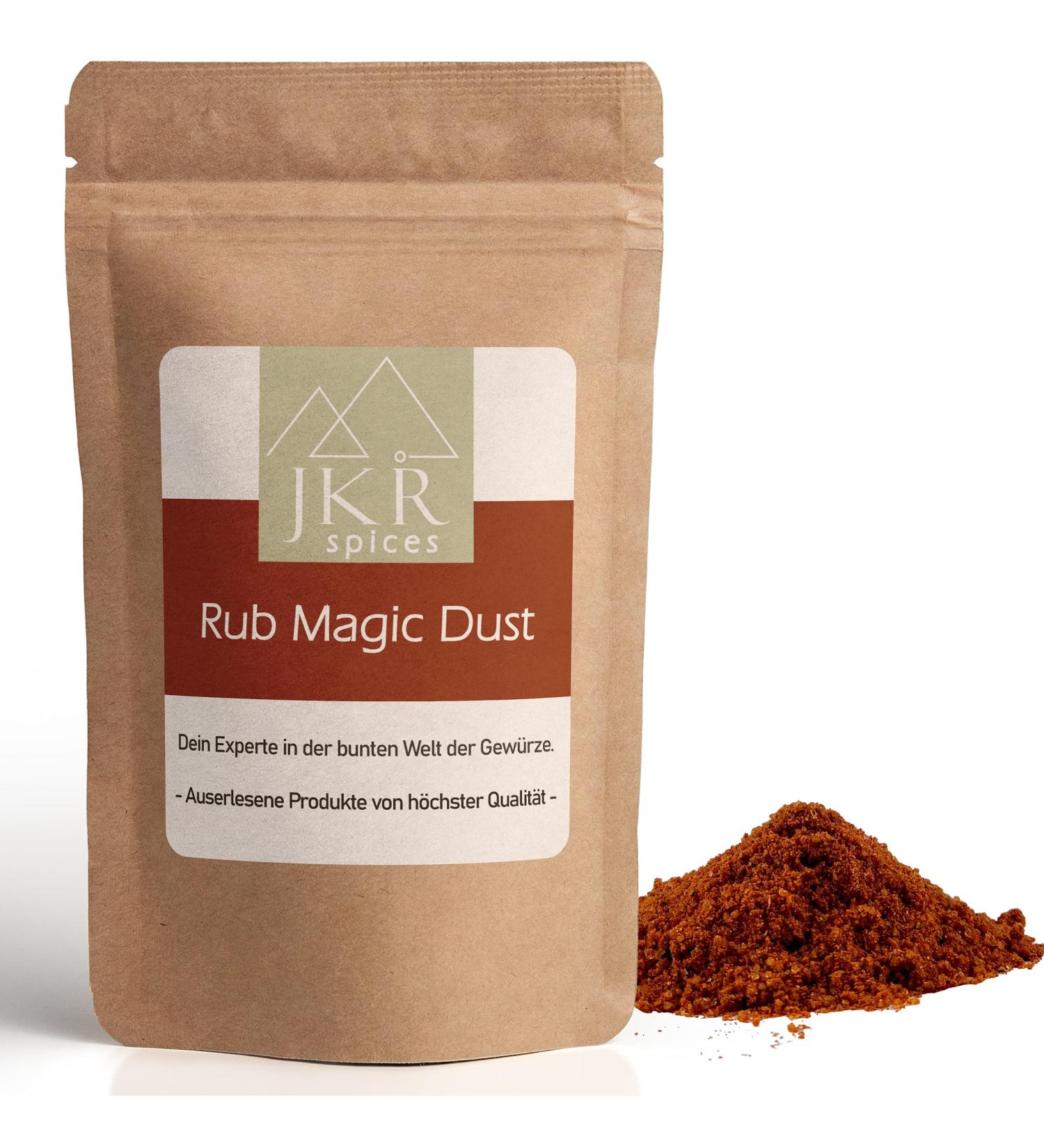JKR Spices Magic Dust Rub 1000g | Ultimate BBQ Rub & Marinade | Perfect Grill Spice Mixture for Meats | Ideal for Flavorful Marinations - Buy Online on GoSupps.com