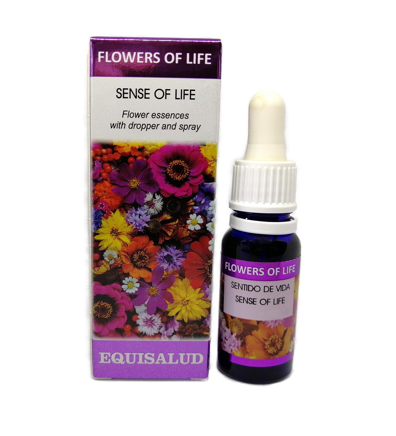  EQUISALUD Flowers of Life Sense of Life Certified organic natural remedy for flowers 15 ml dropper and spray - Buy Online on GoSupps.com