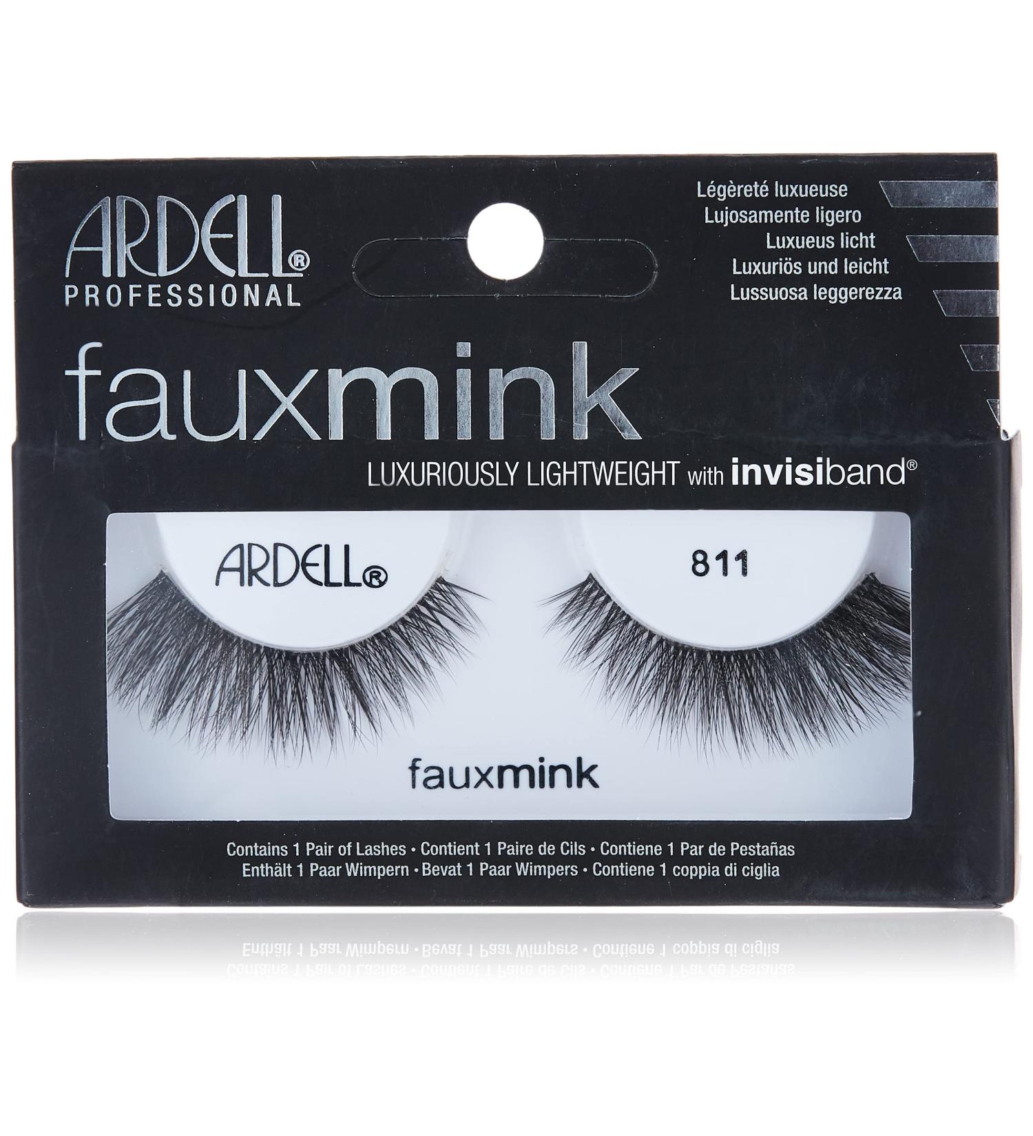 ARDELL Faux Mink 811 False Eyelashes - Natural Look Soft & Lightweight | International Shipping Available - Buy Online on GoSupps.com