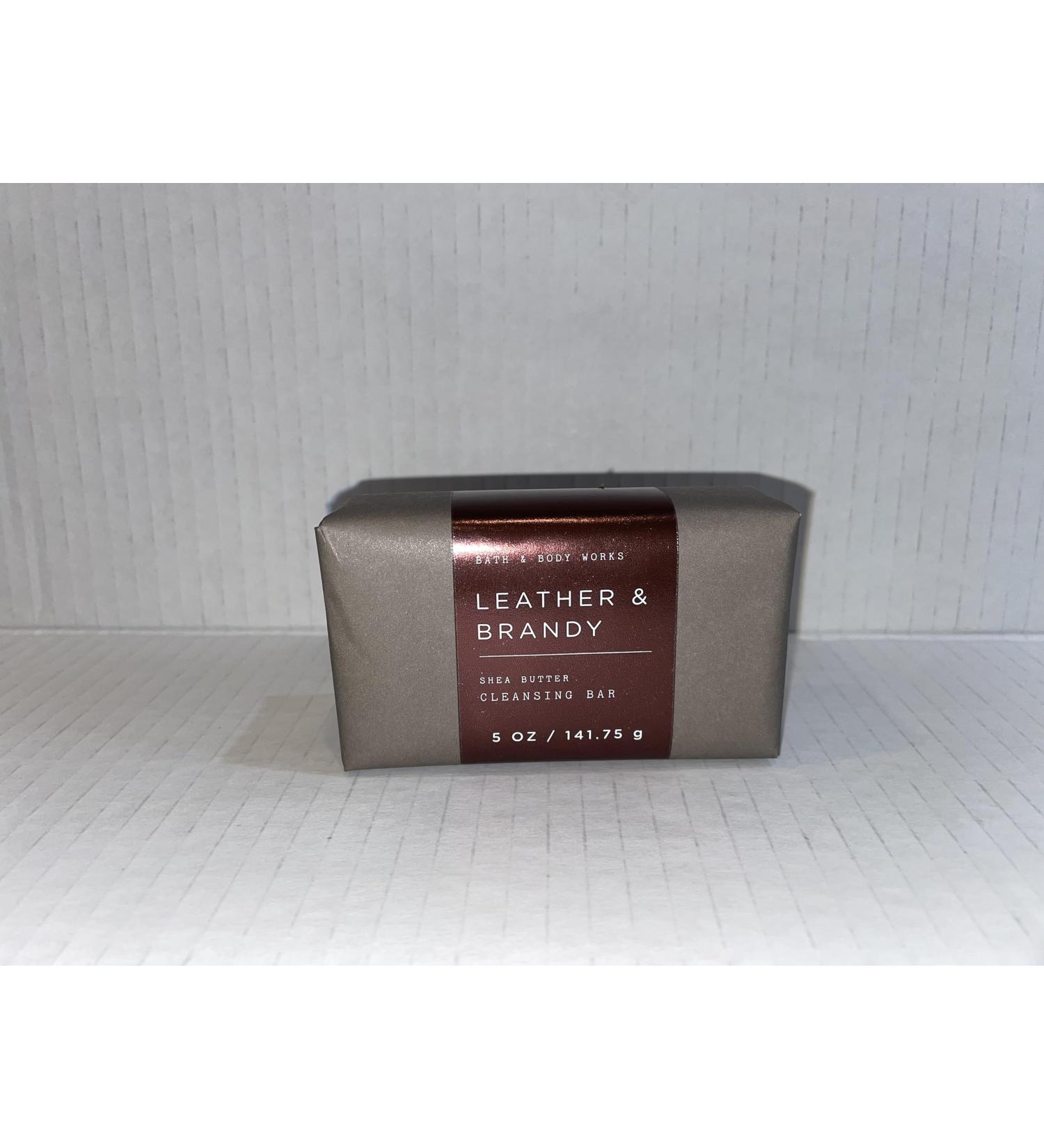 Leather & Brandy Shea Butter Cleansing Bar 5 oz/ 141.75 g