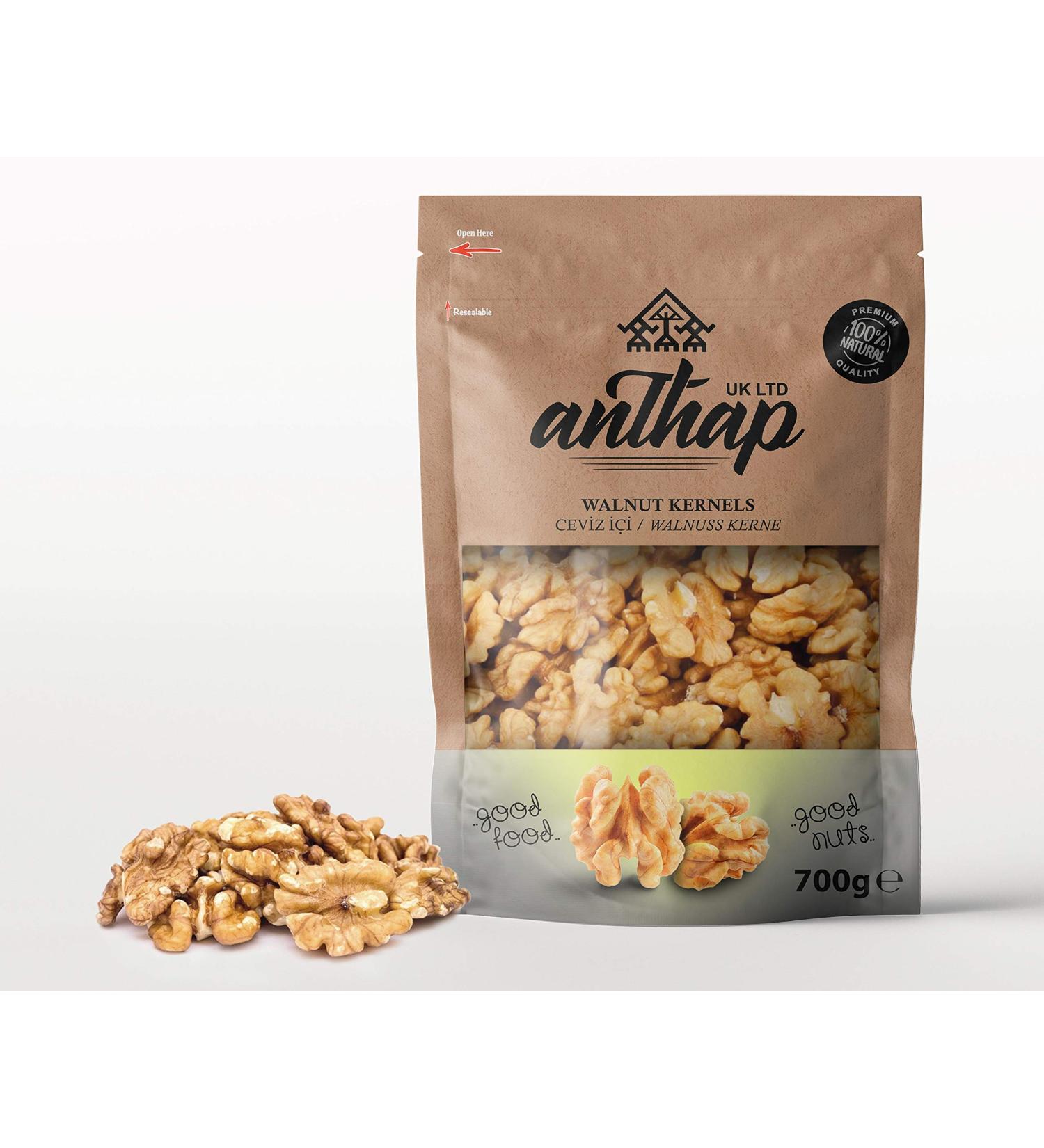 Anthap - Premium Quality Natural Walnut Butterfly/Halves - 650g Walnut 650 - Buy Online on GoSupps.com
