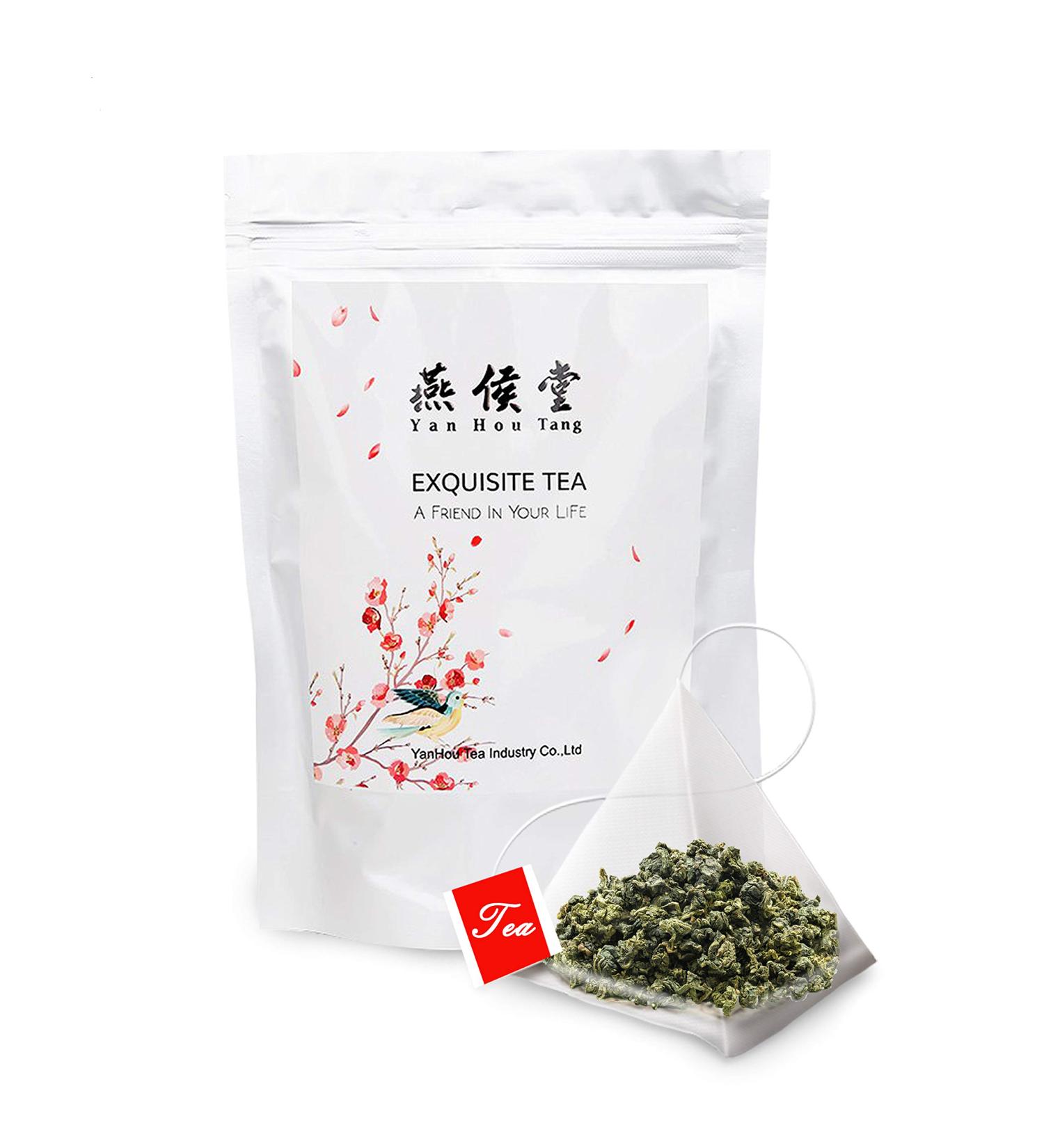 Yan Hou Tang Taiwan Original Green Oolong Tea - 50 Teabags | Premium Quality for International Shipping - Buy Online on GoSupps.com