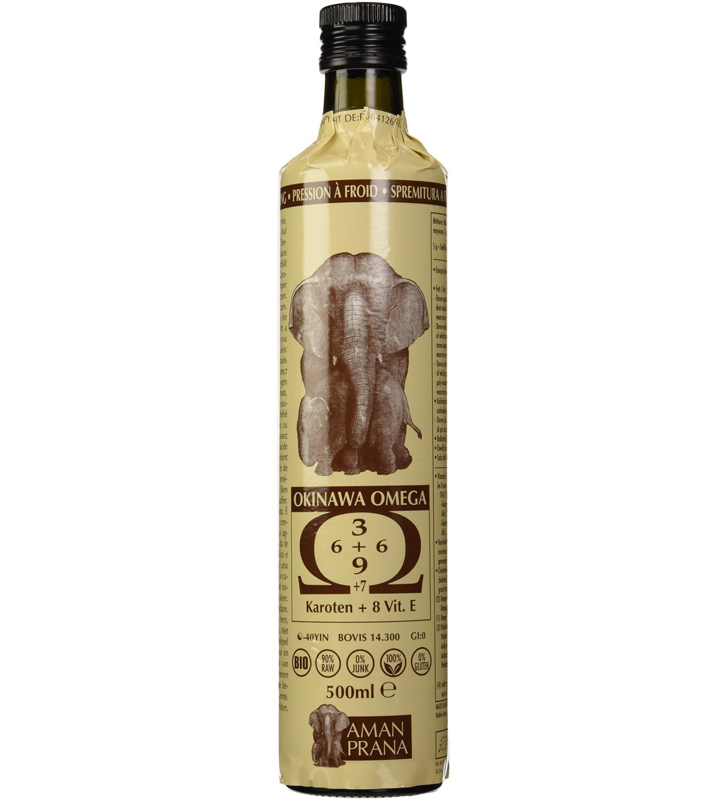 Aman Prana Okinawa Omega Happy Delight Organic Oil - Buy Online on GoSupps.com