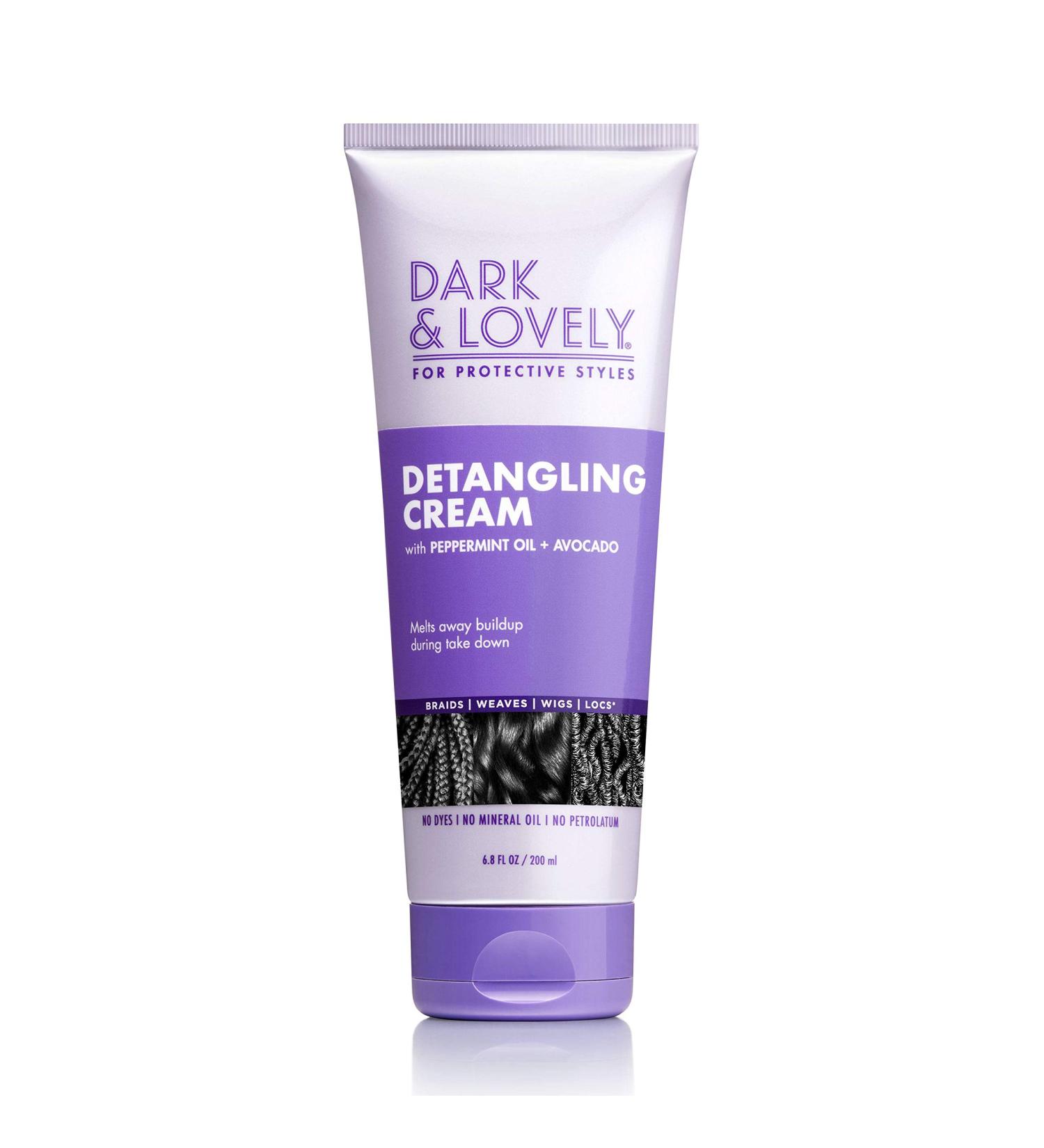 Shop SoftSheen-Carson Dark & Lovely Detangling Cream 6.8 Fl Oz - Ideal for Braids Weaves Wigs & Locs with Peppermint & Avocado Oil - No Dyes or Mineral Oil - International Shipping Available - Buy Online on GoSupps.com