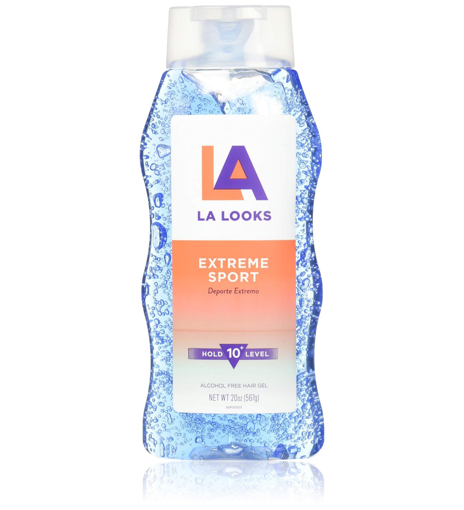 L.A. Looks Extreme Sport Ultra Hold Hair Gel 20oz (6 Pack) - Maximum Hold Hair Gel - Buy Online on GoSupps.com
