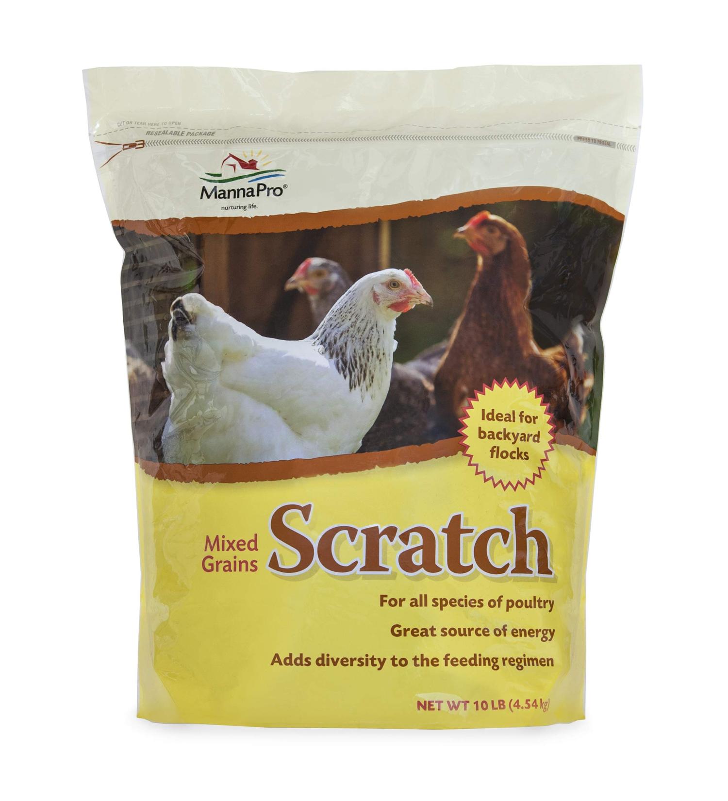 Buy Manna Pro Ultimate Scratch Chicken Feed - Nutrient Rich Treats, 10 LB - Buy Online on GoSupps.com