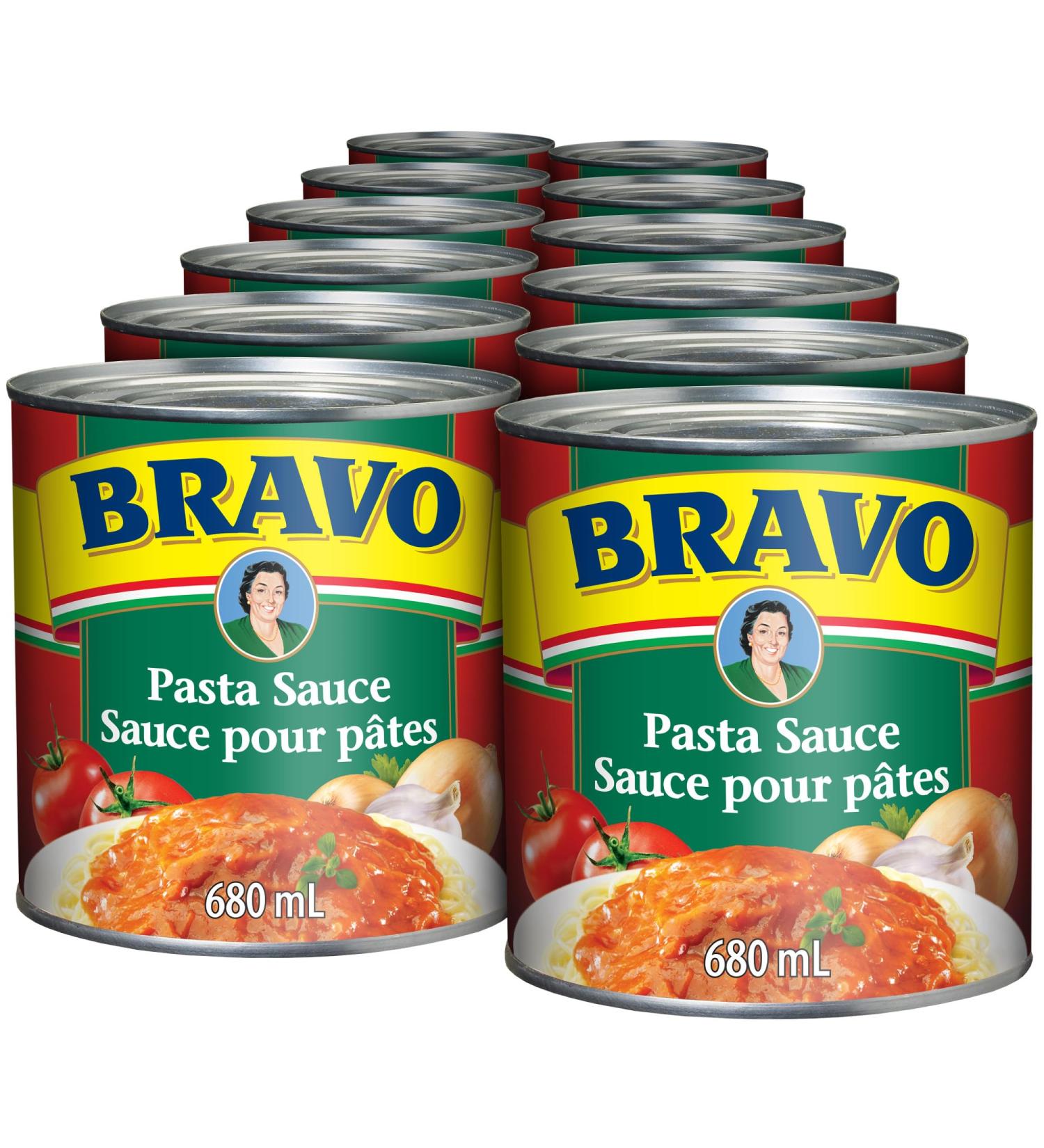 Bravo Pasta Sauce 680ml (Pack of 12) - Buy Online on GoSupps.com