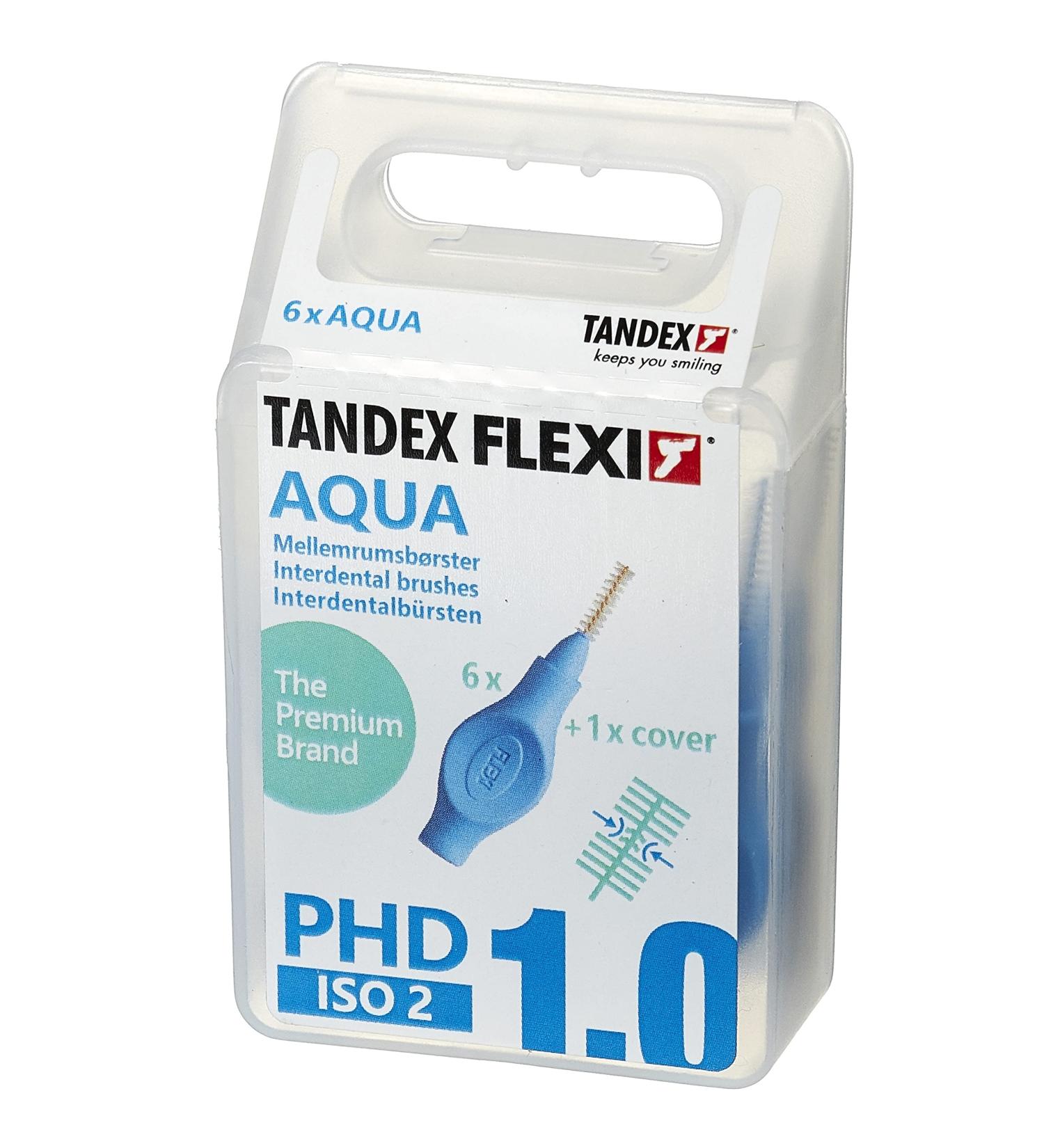 Tandex Flexi Interdental Brush - Aqua | Best Global Shipping for Oral Care Solutions - Buy Online on GoSupps.com