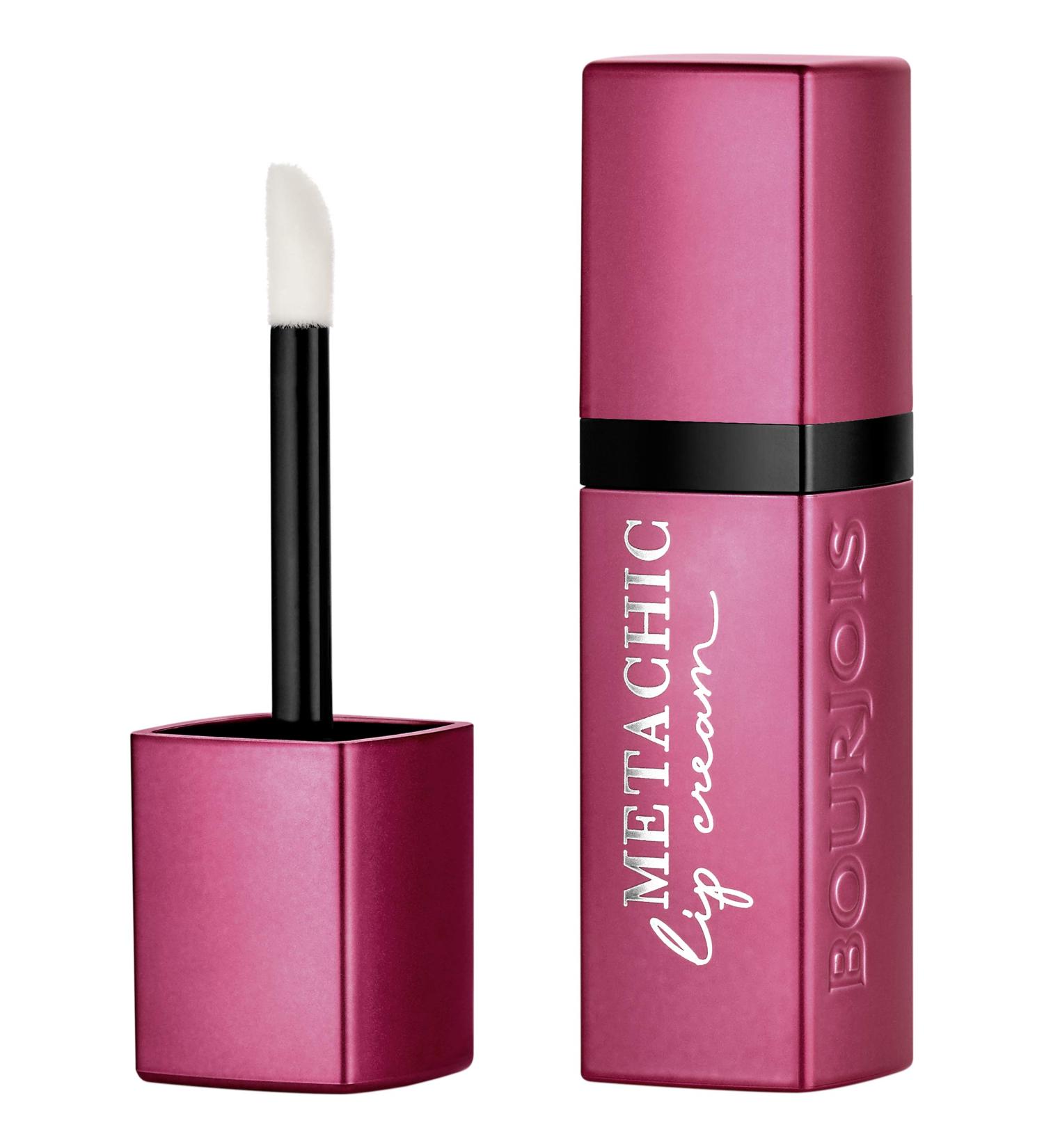 Bourjois Lipcream Metachic 04 Tro-Pink - Long-Lasting Vivid Color | Buy Internationally - Buy Online on GoSupps.com