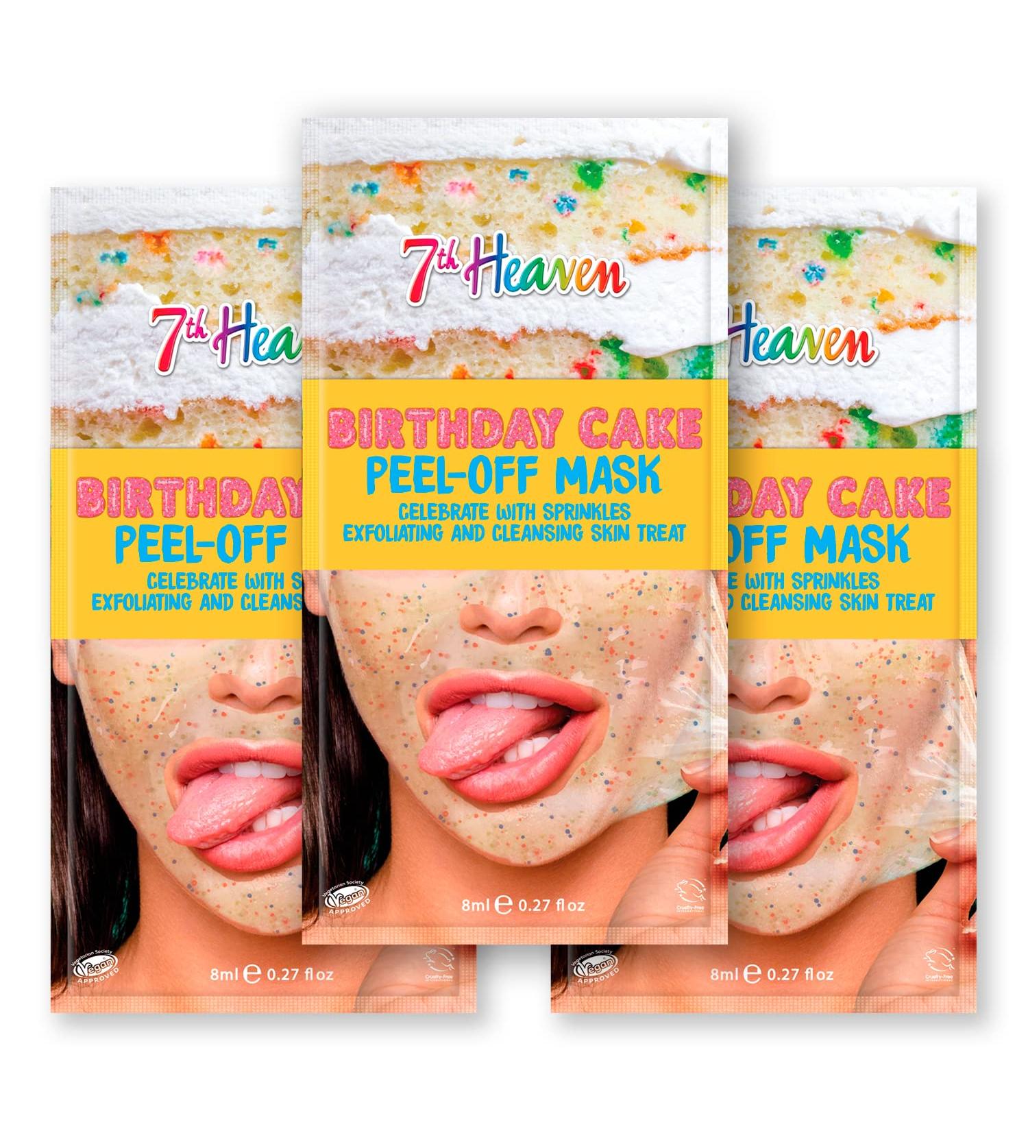 7TH HEAVEN MASCARILLA PEEL OF BIRTHAY CAKE 1 - Buy Online on GoSupps.com