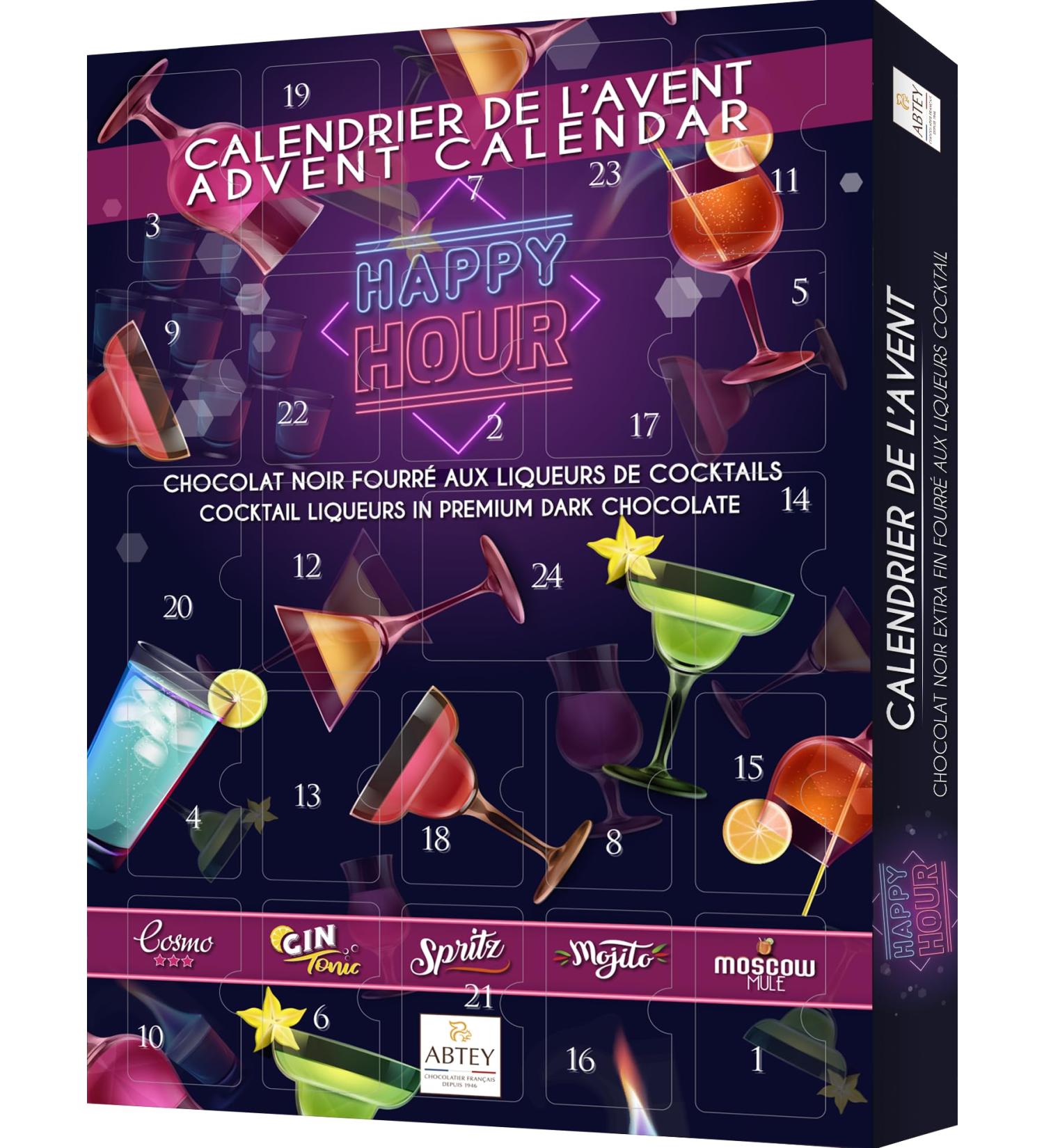 Abtey Calendrier de l'Avent Chocolatier Night Time Happy Hour 279 g - Buy Online on GoSupps.com