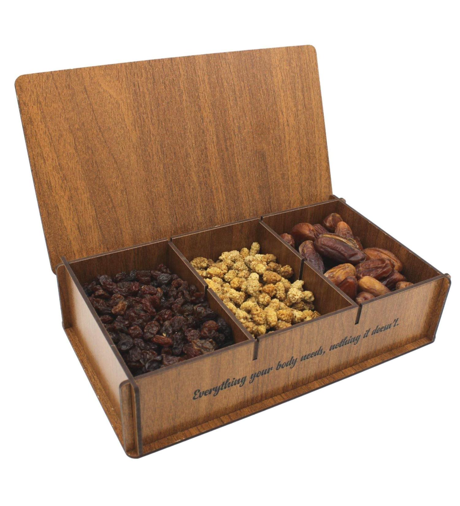 Organic Premium Royal Gift Box 2 - Mulberries Dates Raisins - Buy Online on GoSupps.com